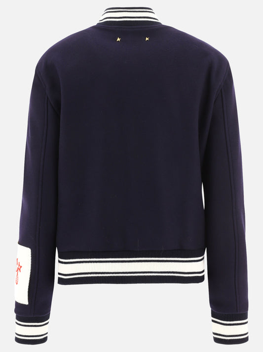 Bomber 72% wool 28% polyamide  Blu - Golden Goose Donna | PLP | VIETTI Online Store | 2
