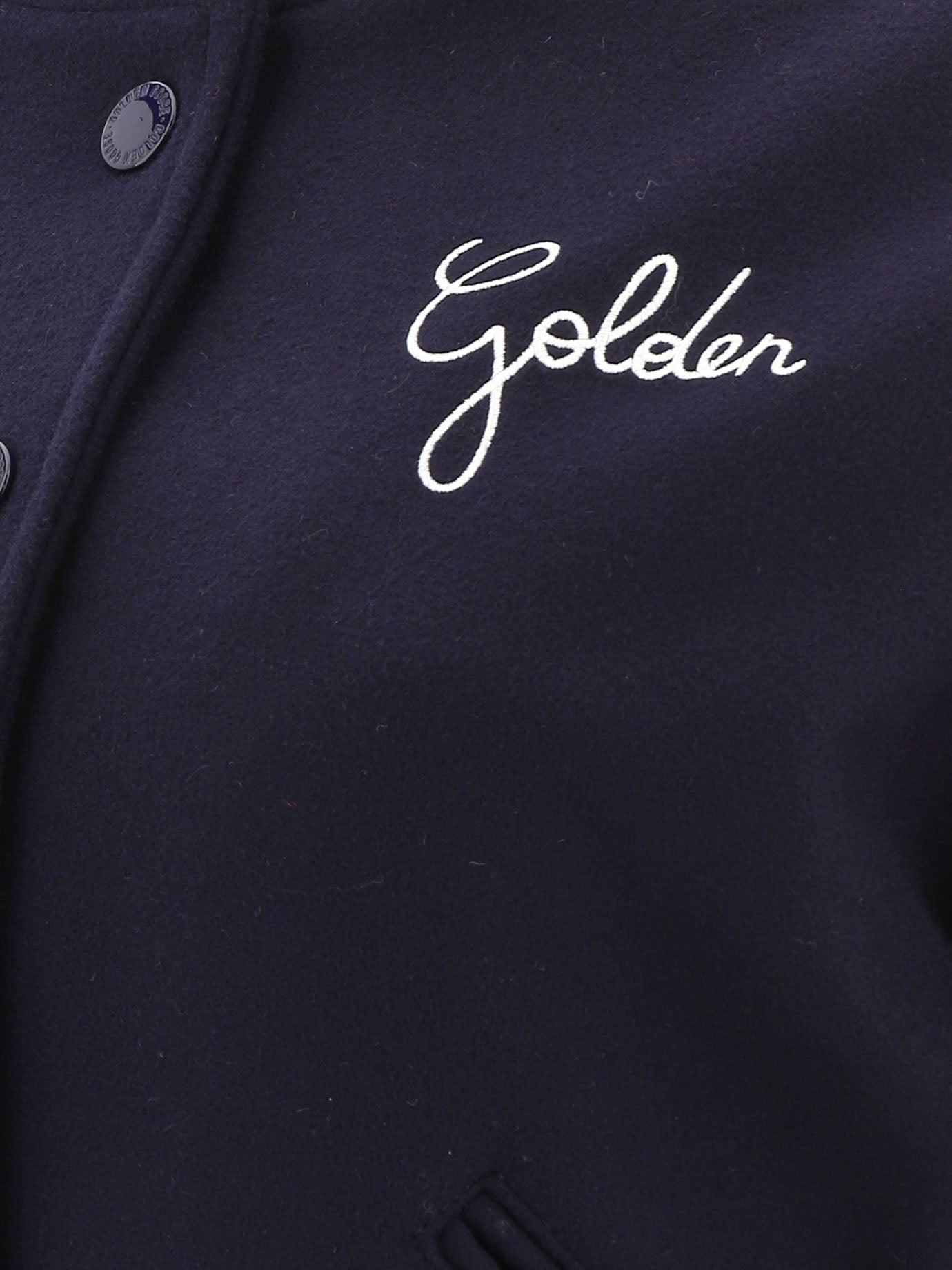 Bomber 72% wool 28% polyamide  Blu - Golden Goose Donna | PDP | VIETTI Online Store | Zoom-Modal_3
