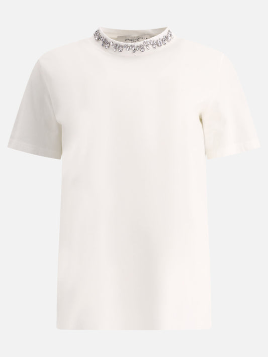 Crewneck t-shirts 100% cotton  White - Golden Goose Women | PLP | VIETTI Online Store 
