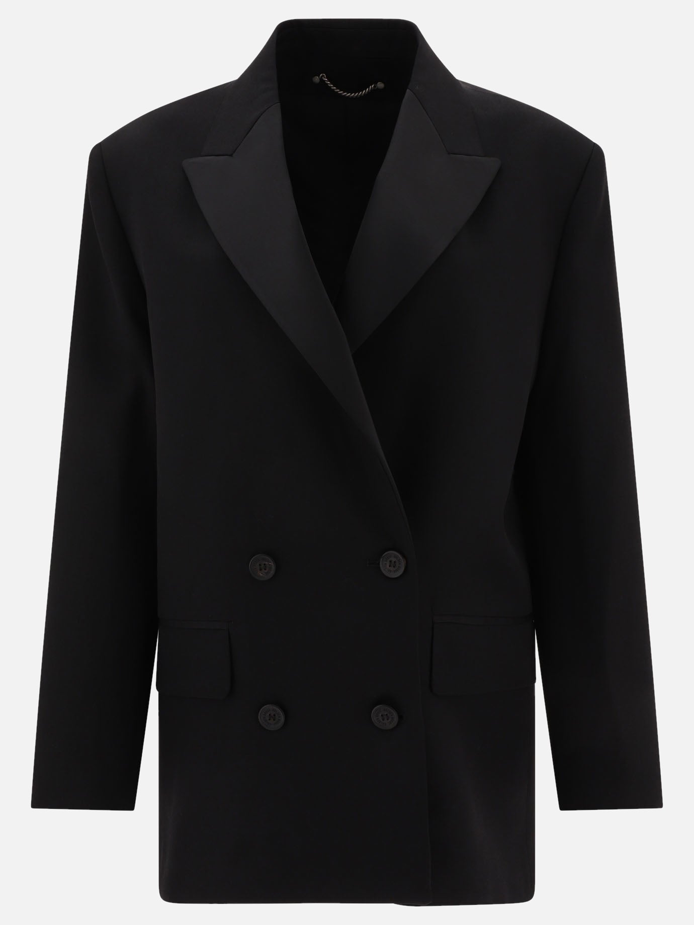 Blazer 100% virgin wool  Nero - Golden Goose Donna | PDP | VIETTI Online Store | Zoom-Modal
