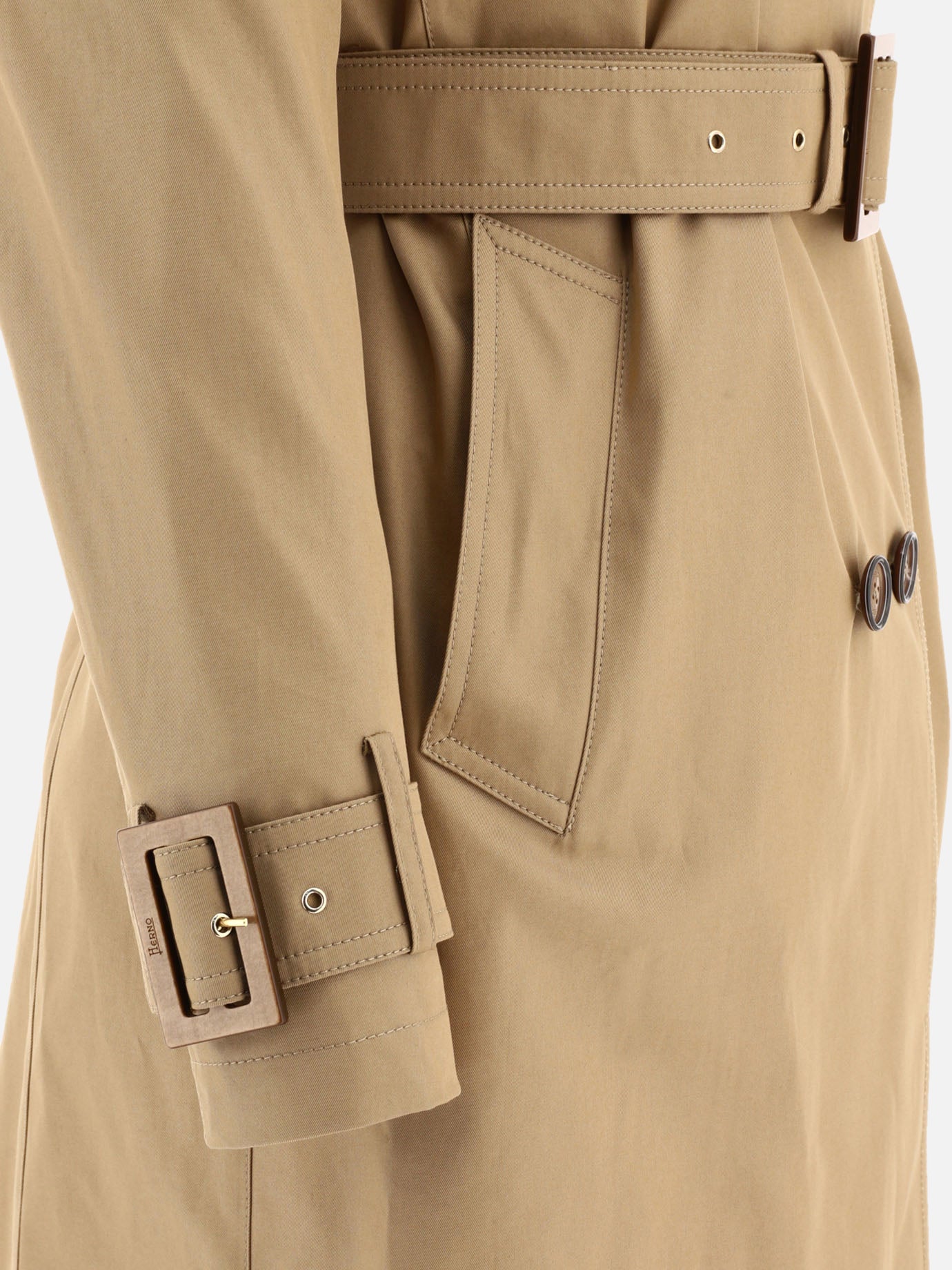 Impermeabili & Trench 100% cotton  Beige - Herno Donna | PDP | VIETTI Online Store | Zoom-Modal_4
