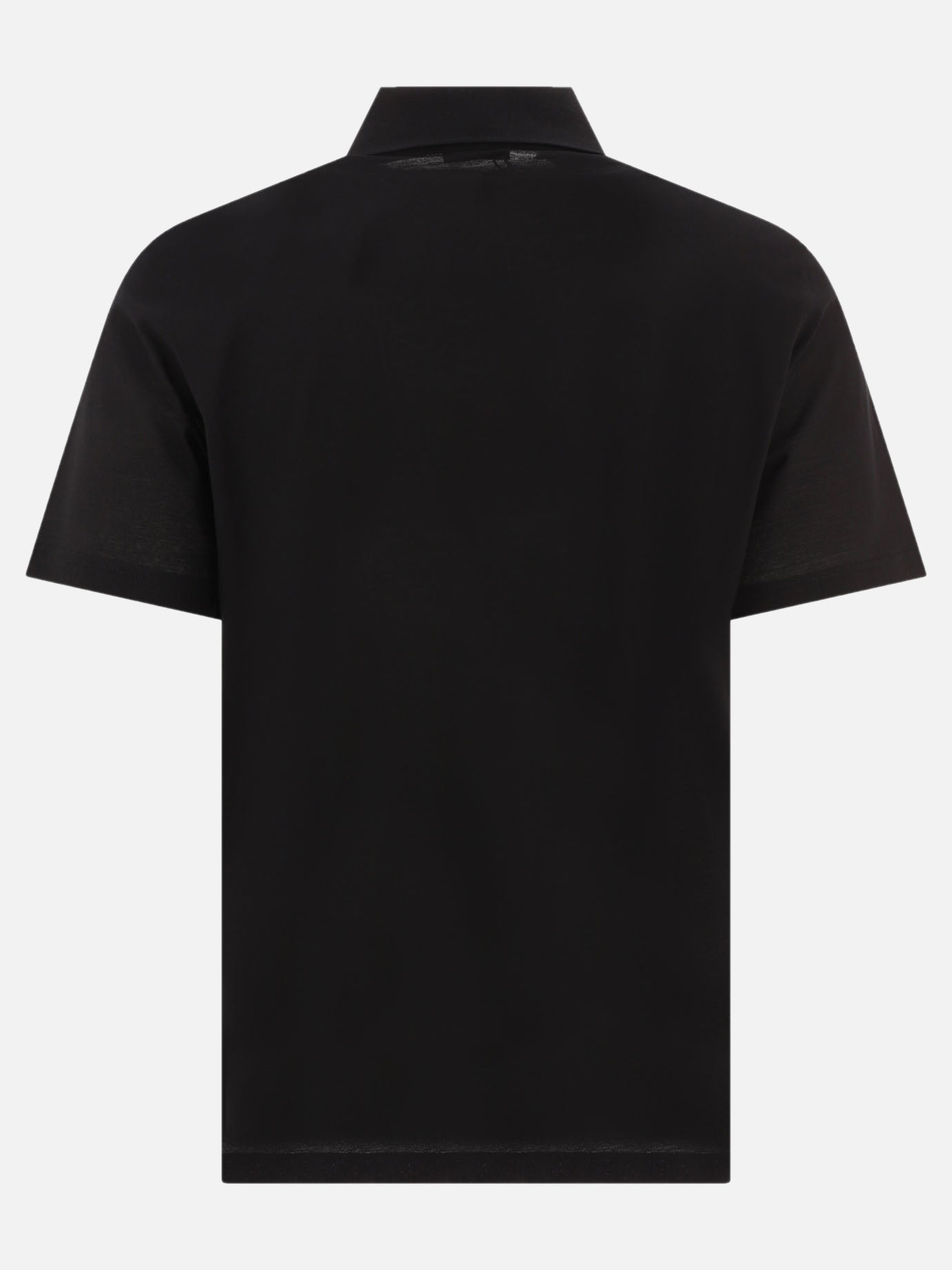 Polo shirts with buttons 100% cotton  Black - Herno Men | PDP | VIETTI Online Store | Zoom-Modal_2
