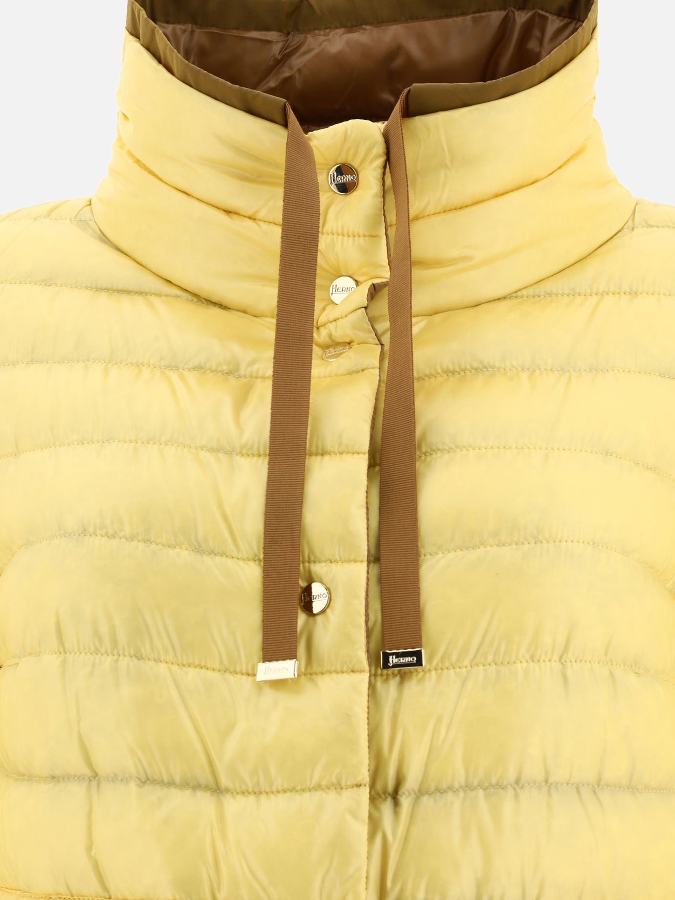 Piumini corti Solid colour  Marrone - Herno Donna | PDP | VIETTI Online Store | thumbnail_6