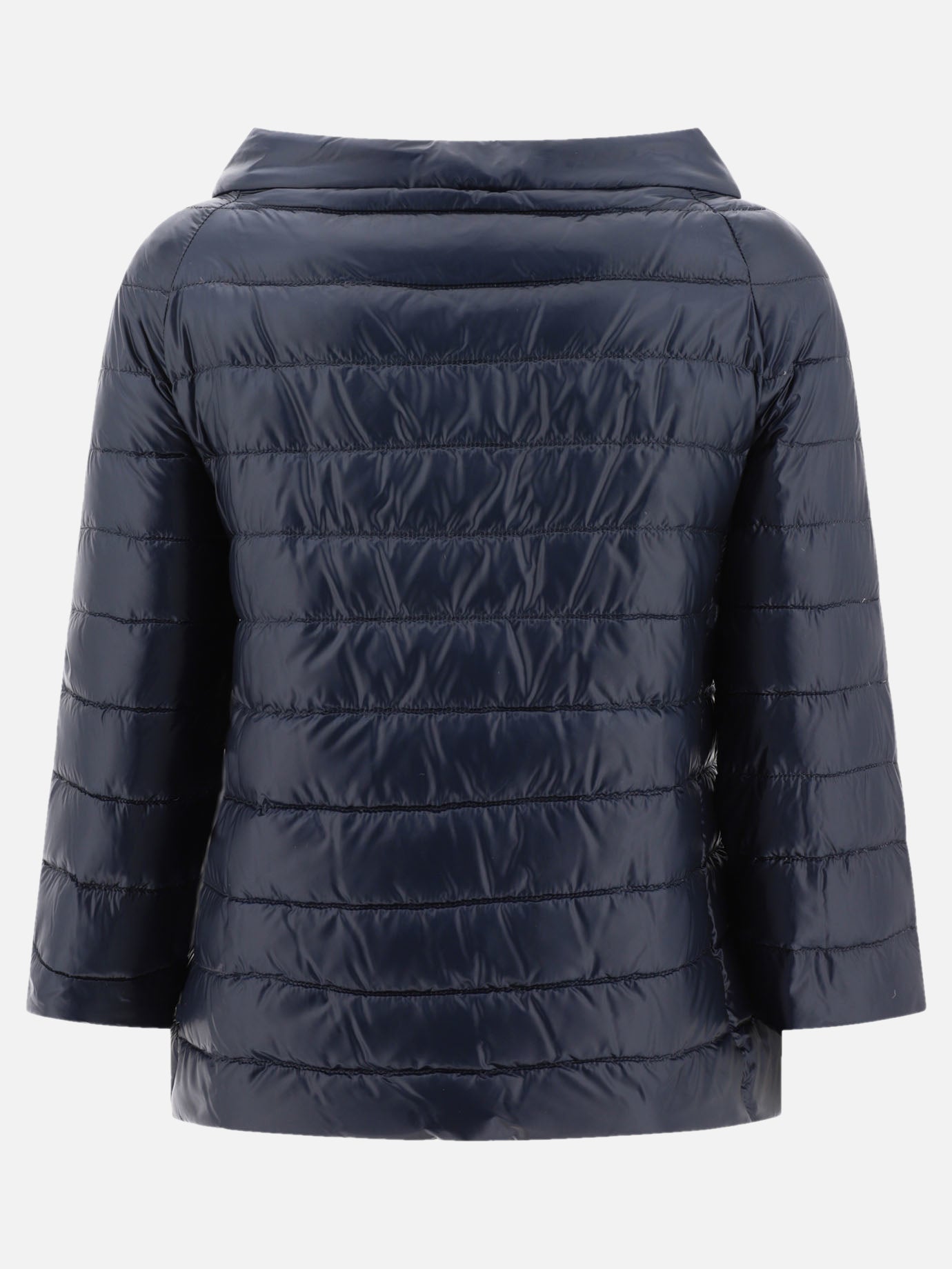 Piumini corti Solid colour  Blu - Herno Donna | PDP | VIETTI Online Store | thumbnail_3