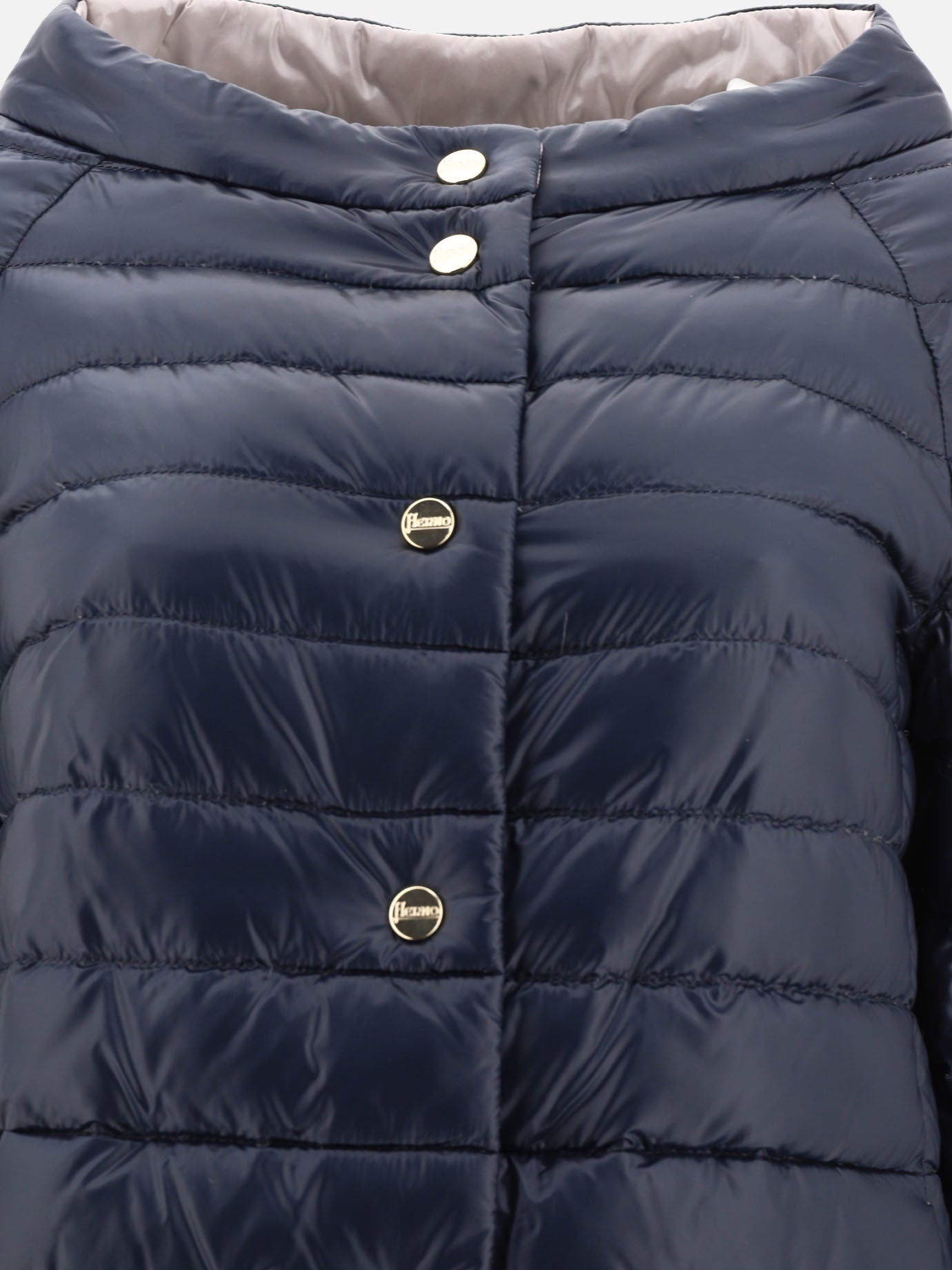 Piumini corti Solid colour  Blu - Herno Donna | PDP | VIETTI Online Store | thumbnail_5