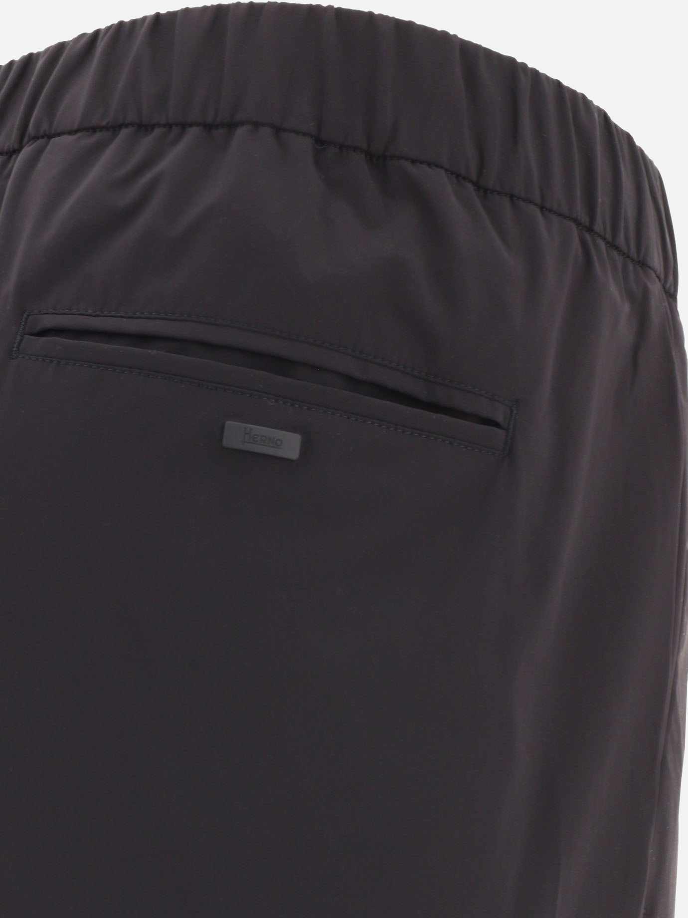 Leisure trousers 78% polyamide 22% elastane  Black - Herno Men | PDP | VIETTI Online Store | Zoom-Modal_4
