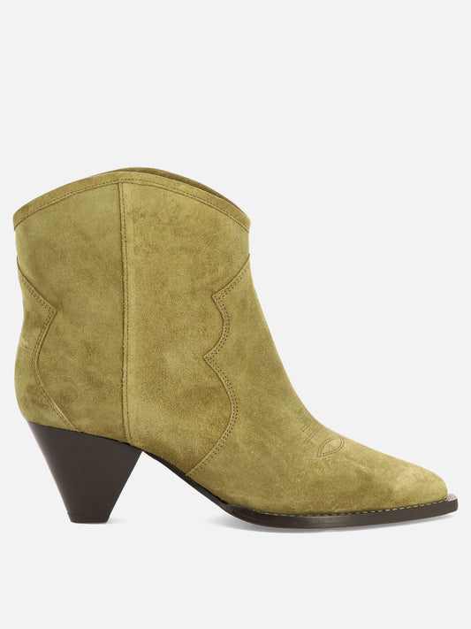Cowboy 100% suede - 100% rubber  Beige - Isabel Marant Women | PLP | VIETTI Online Store 
