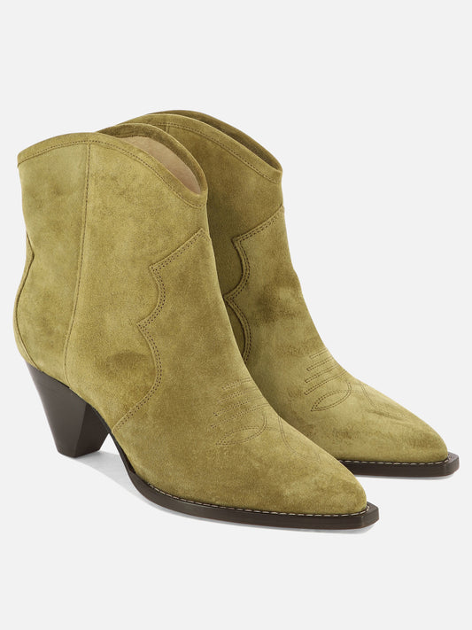 Cowboy 100% suede - 100% rubber  Beige - Isabel Marant Women | PLP | VIETTI Online Store | 2
