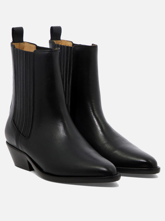Cowboy 100% calf leather - 100% leather  Black - Isabel Marant Women | PLP | VIETTI Online Store | 2

