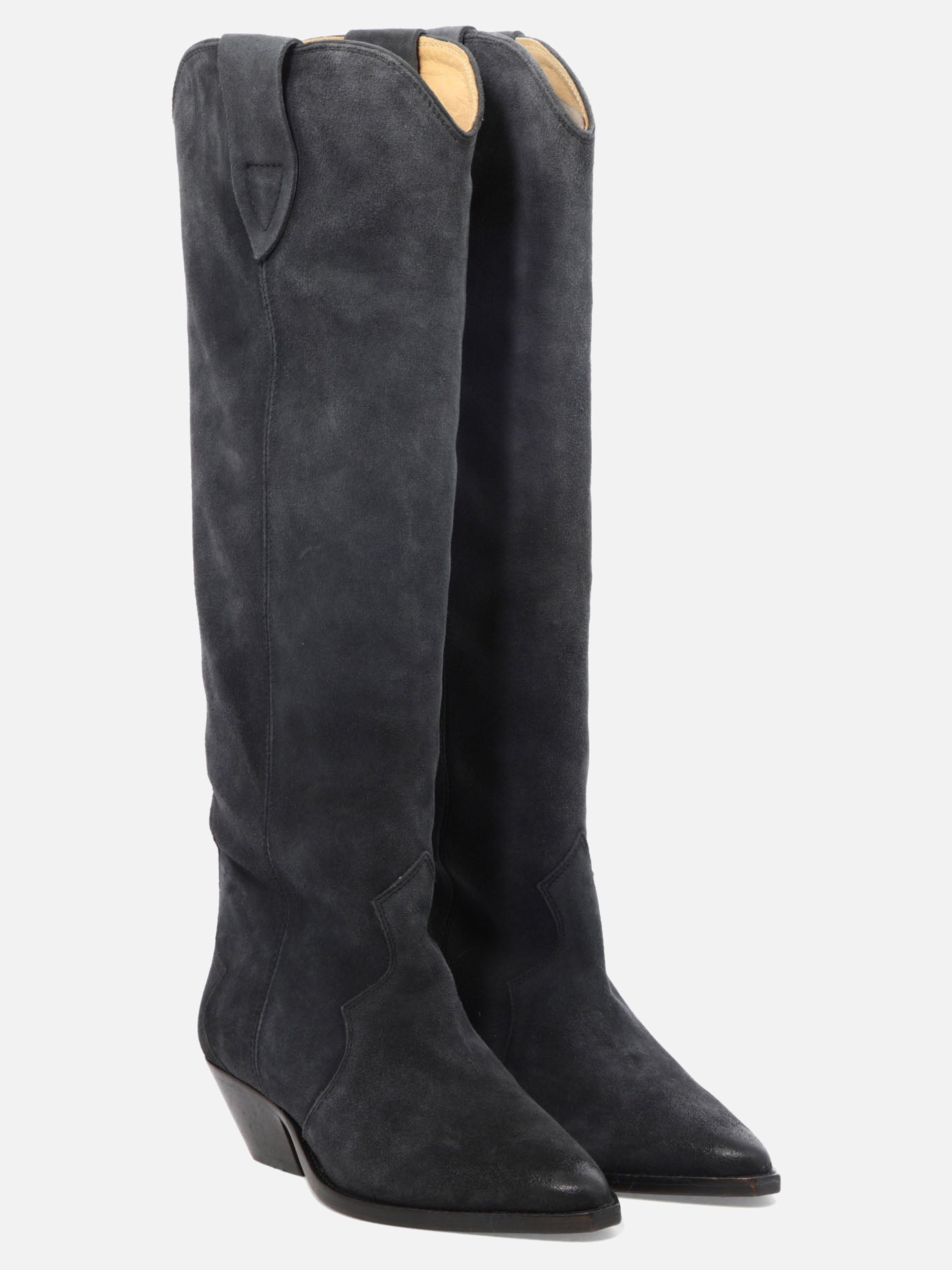 Cowboy 100% suede - 100% leather  Black - Isabel Marant Women | PDP | VIETTI Online Store | thumbnail_2
