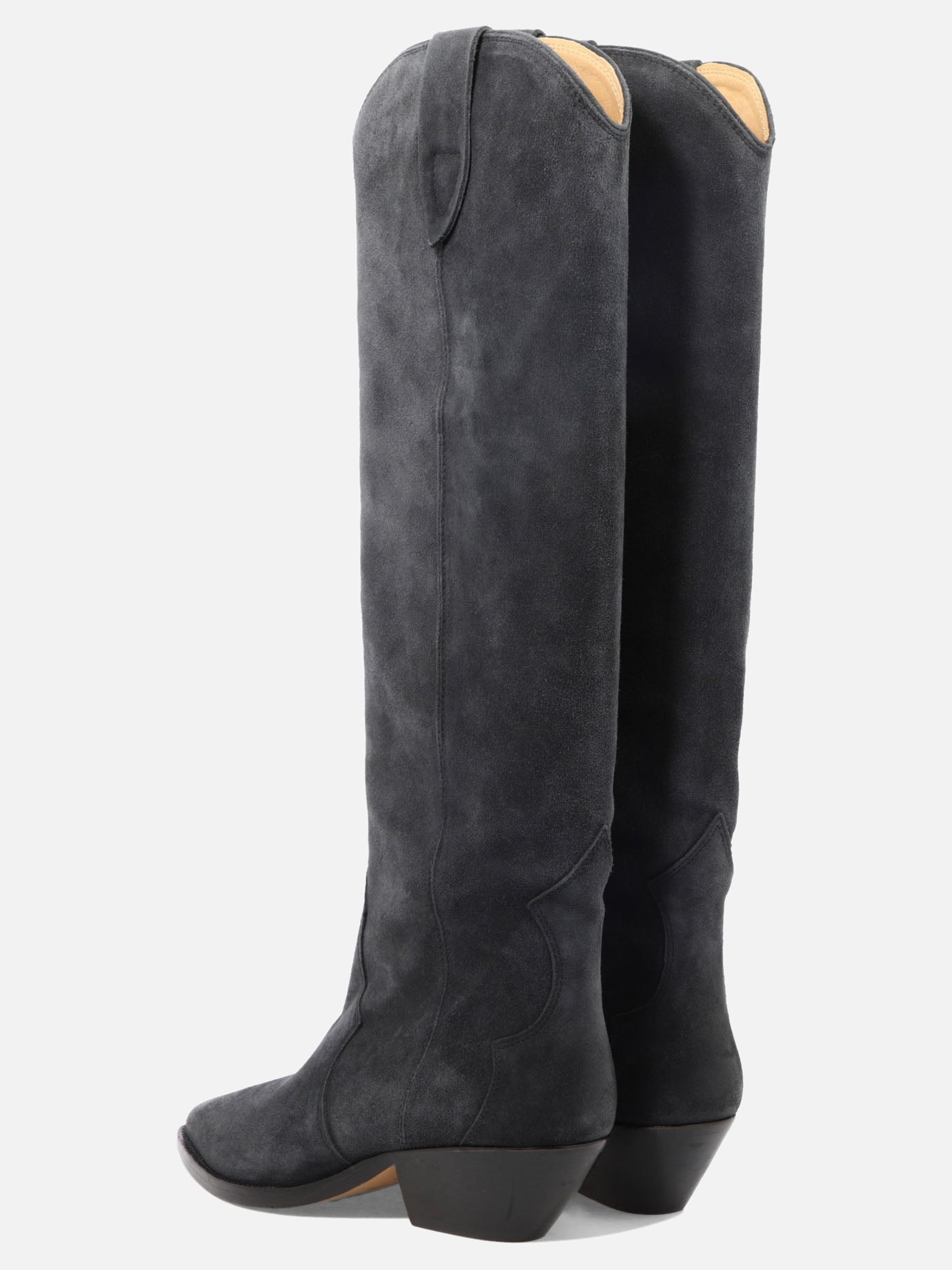 Cowboy 100% suede - 100% leather  Black - Isabel Marant Women | PDP | VIETTI Online Store | thumbnail_4