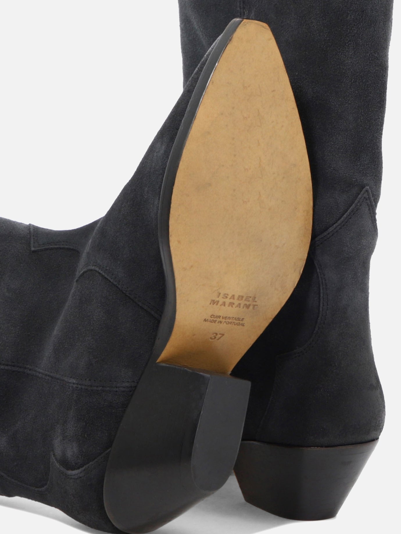 Cowboy 100% suede - 100% leather  Black - Isabel Marant Women | PDP | VIETTI Online Store | Zoom-Modal_5

