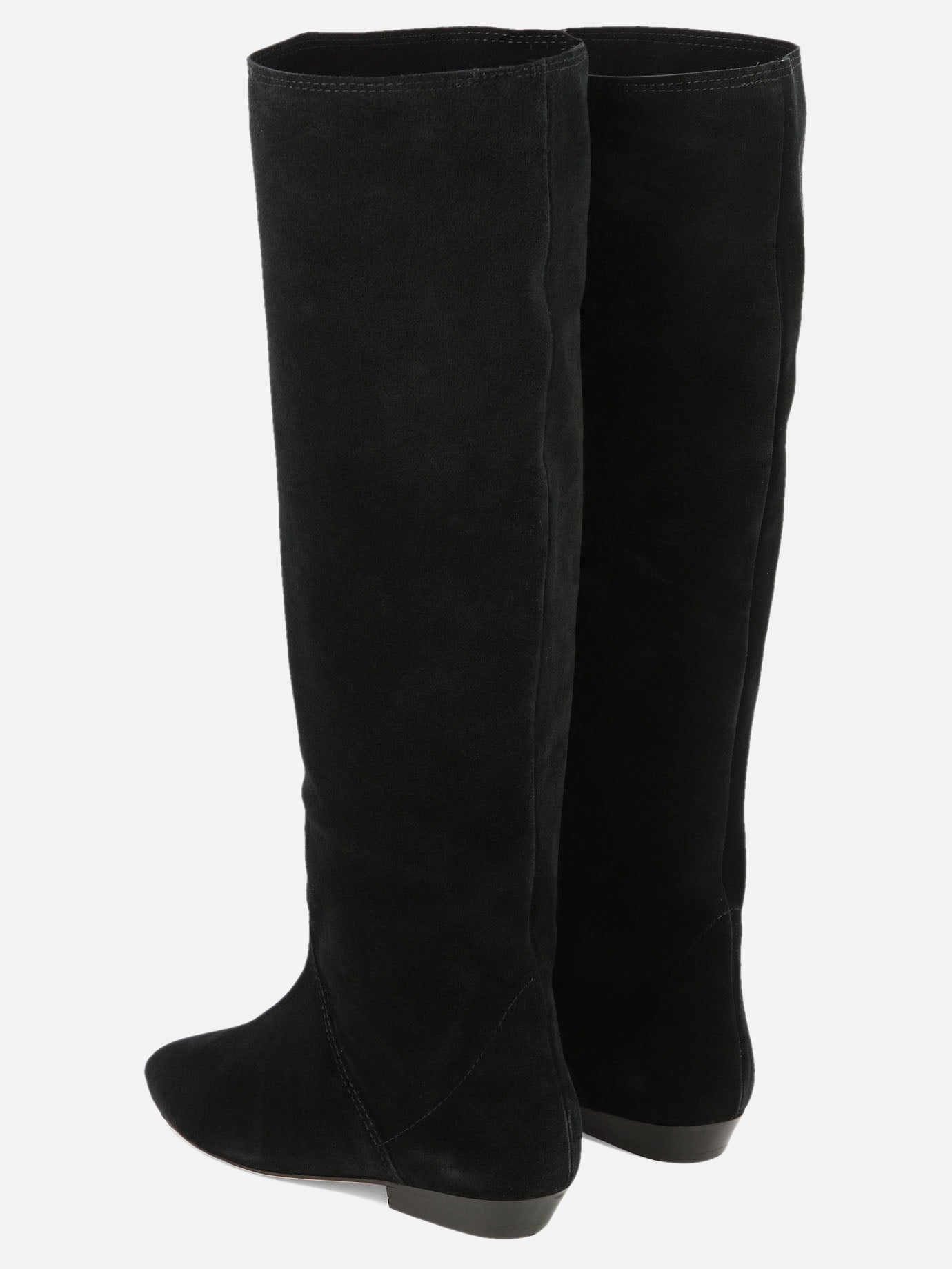 Knee-high 100% suede - 100% leather  Black - Isabel Marant Women | PDP | VIETTI Online Store | Zoom-Modal_4
