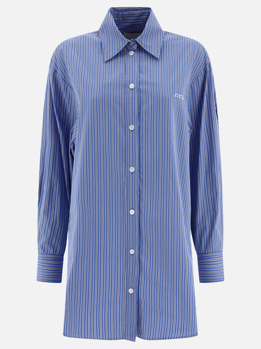 Casual shirts 100% cotton  Blue - Isabel Marant Women | PLP | VIETTI Online Store 
