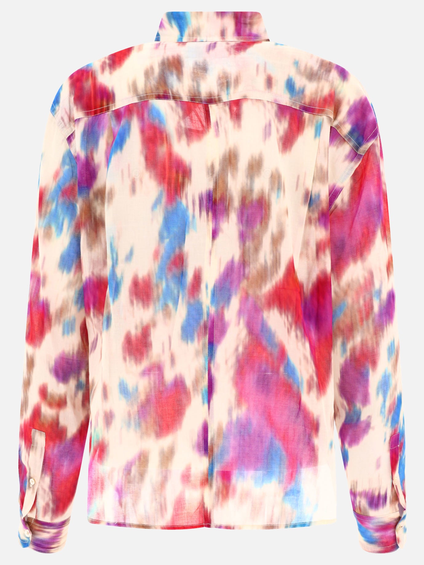 Casual shirts 100% cotton  Fuchsia - Marant Étoile Women | PDP | VIETTI Online Store | Zoom-Modal_2
