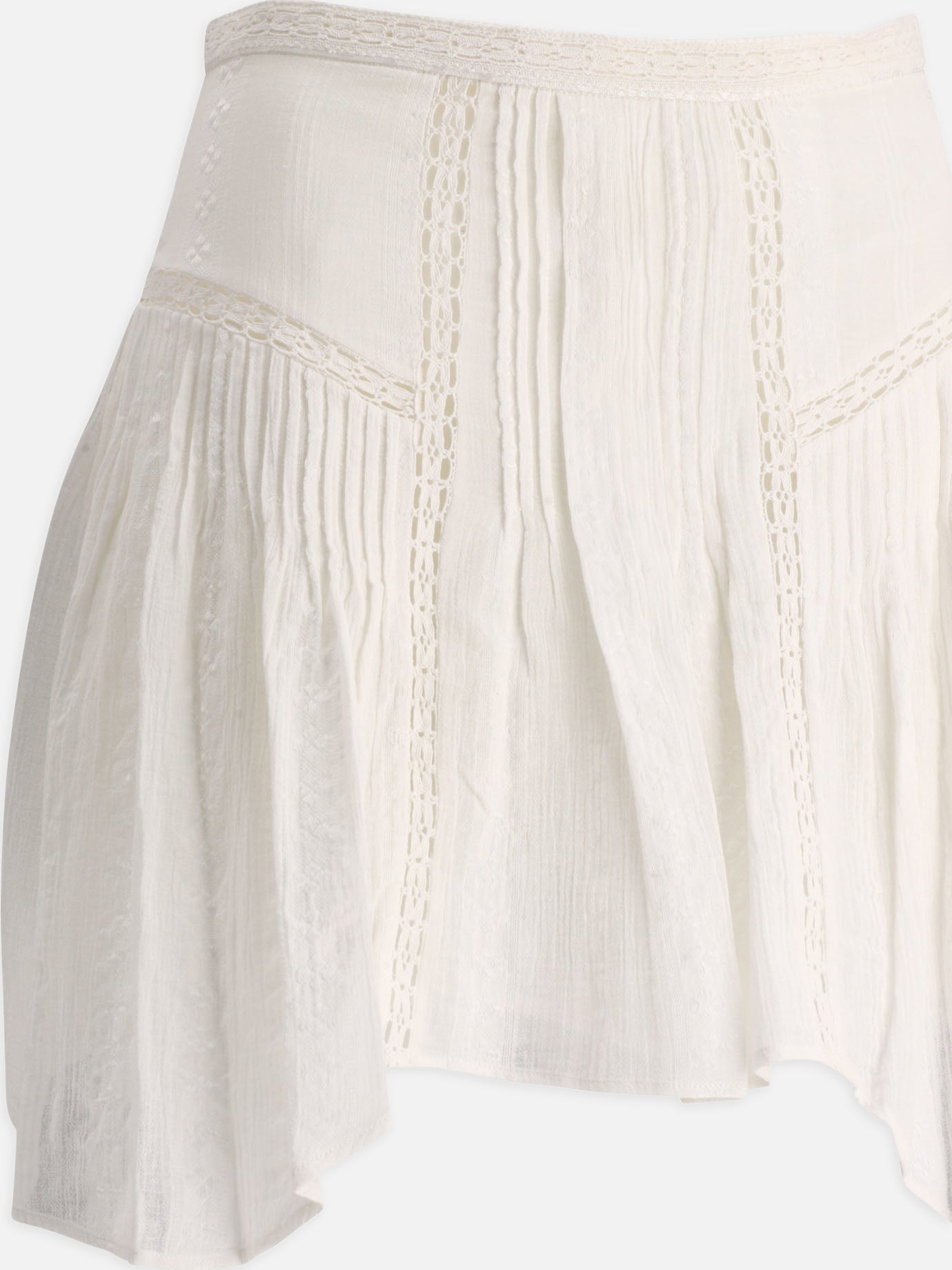 Miniskirts 24PJU0169FA  White - Marant Étoile Women | PDP | VIETTI Online Store | Zoom-Modal_4
