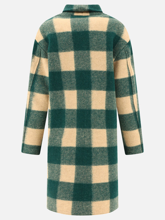 Cappotti lunghi Check  Verde - Marant Étoile Donna | PLP | VIETTI Online Store | 2
