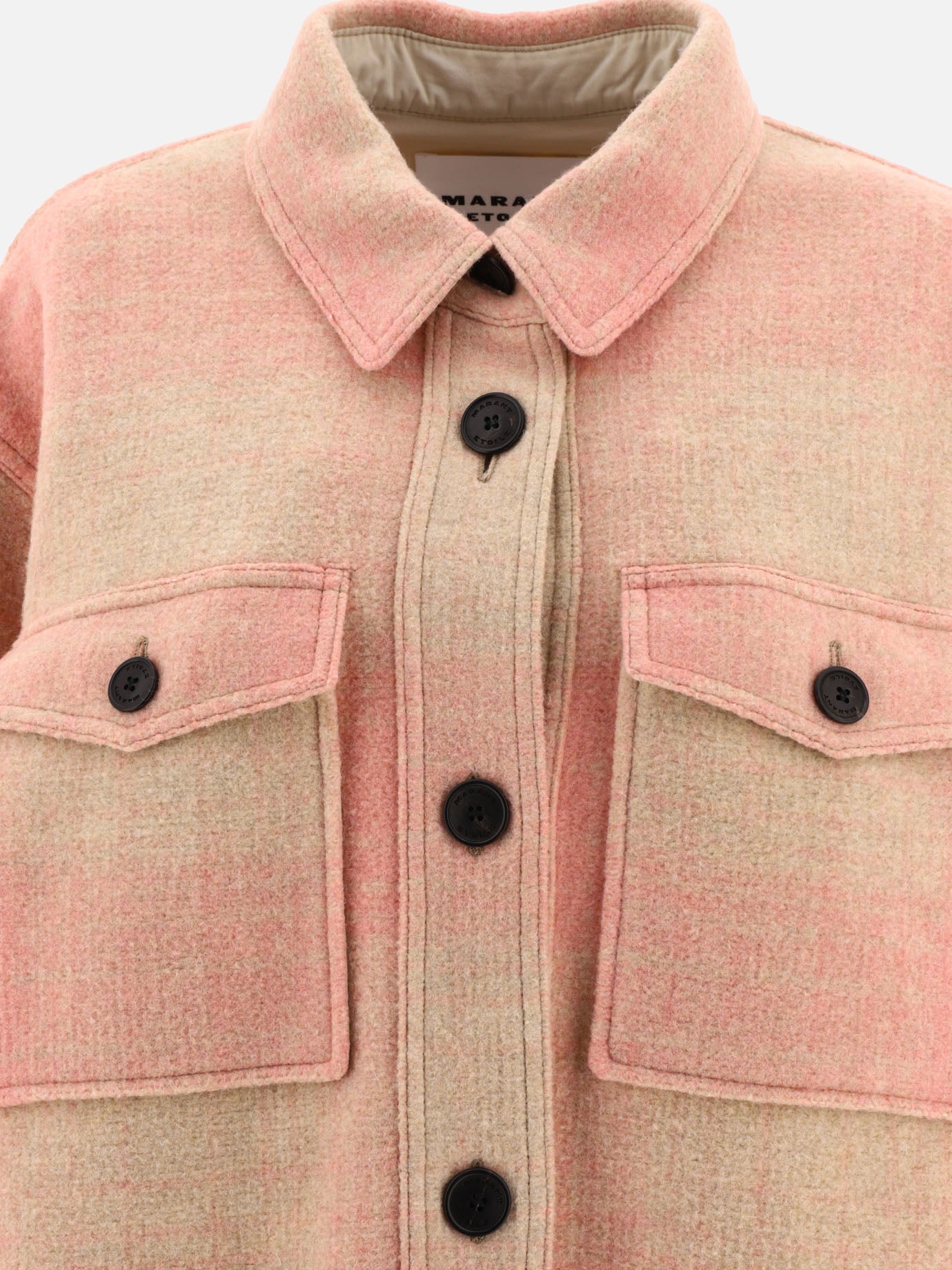 Giacche overshirt 24PMA0020FA  Rosa - Marant Étoile Donna | PDP | VIETTI Online Store | thumbnail_3