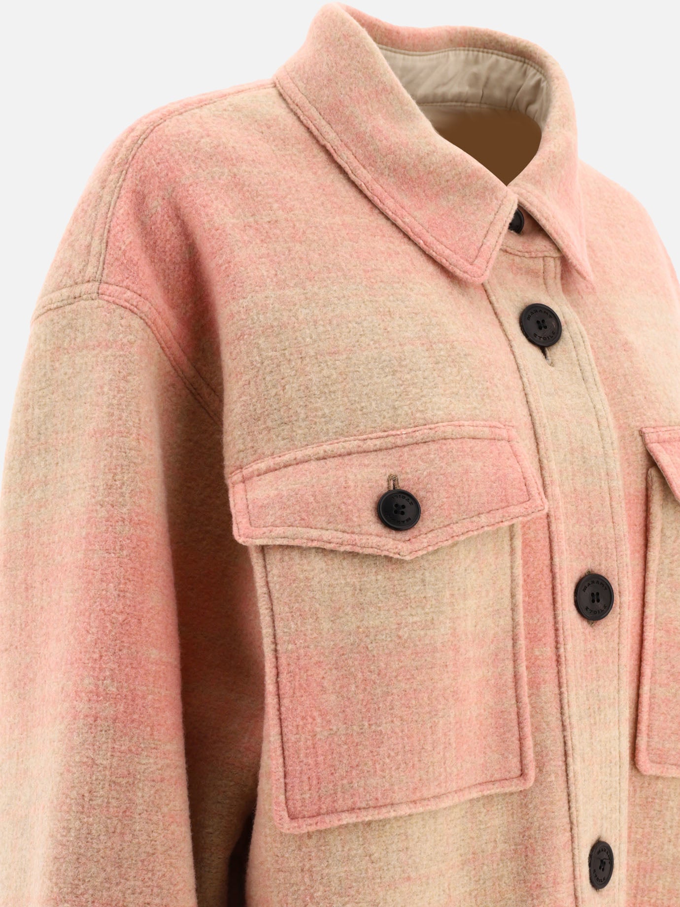 Giacche overshirt 24PMA0020FA  Rosa - Marant Étoile Donna | PDP | VIETTI Online Store | thumbnail_4
