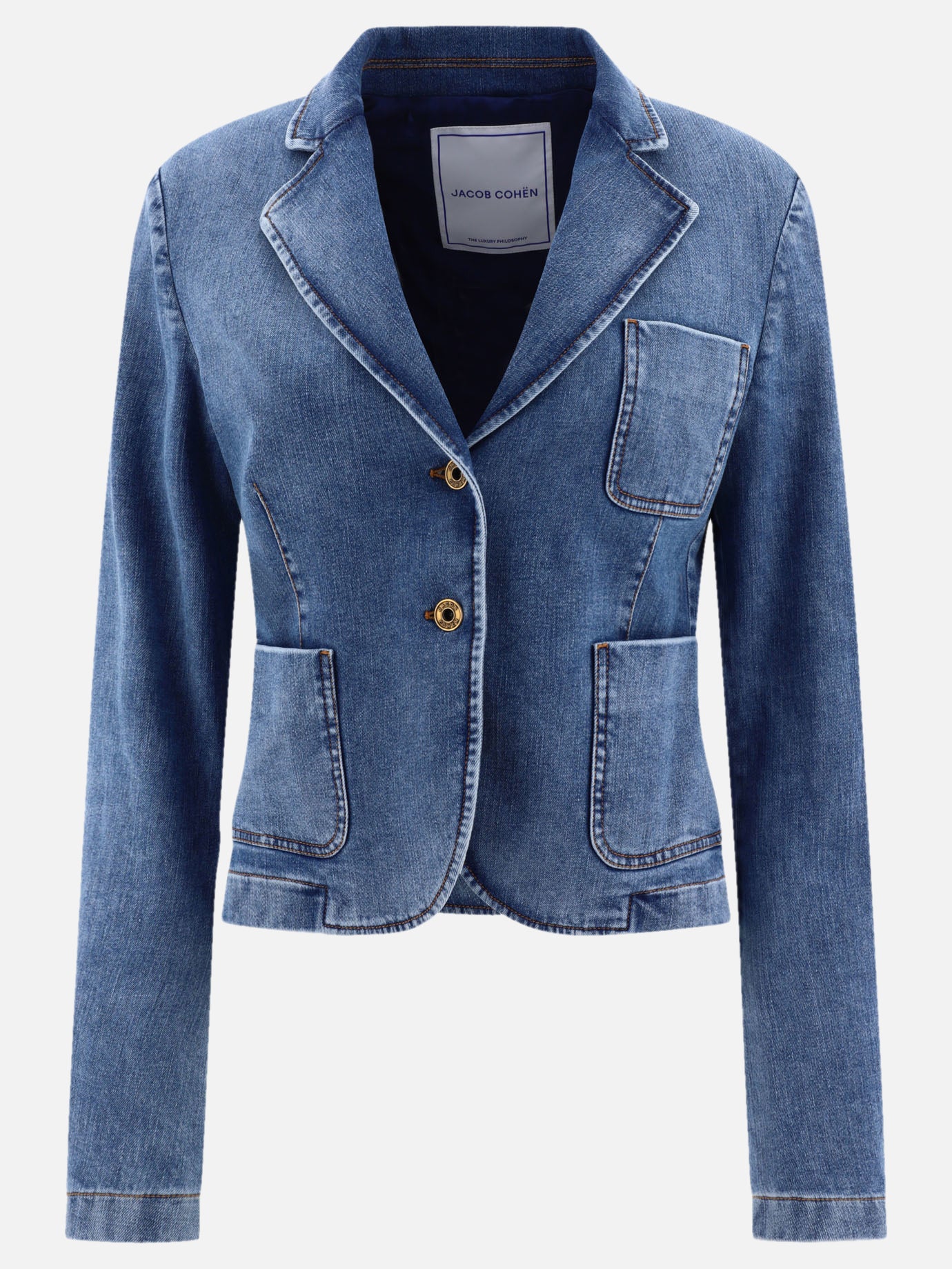 Vietti Jacob Cohën Blazer in denim