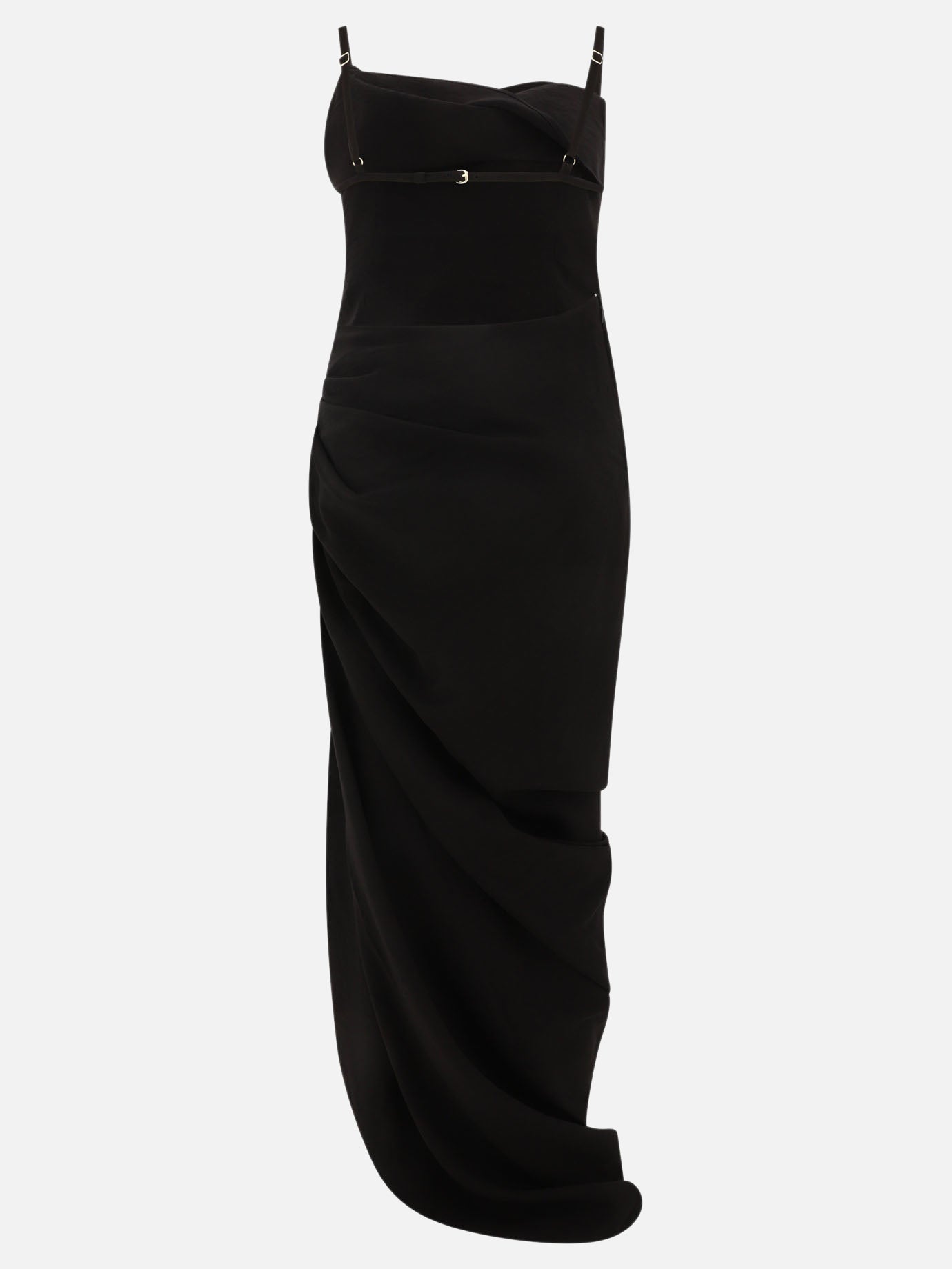 Abiti lunghi 211DR001  Nero - Jacquemus Donna | PDP | VIETTI Online Store | thumbnail_2