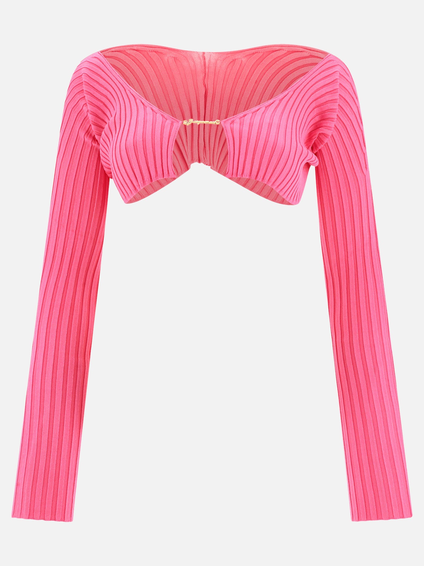 Cardigan 213KN108  Fucsia - Jacquemus Donna | PDP | VIETTI Online Store | thumbnail