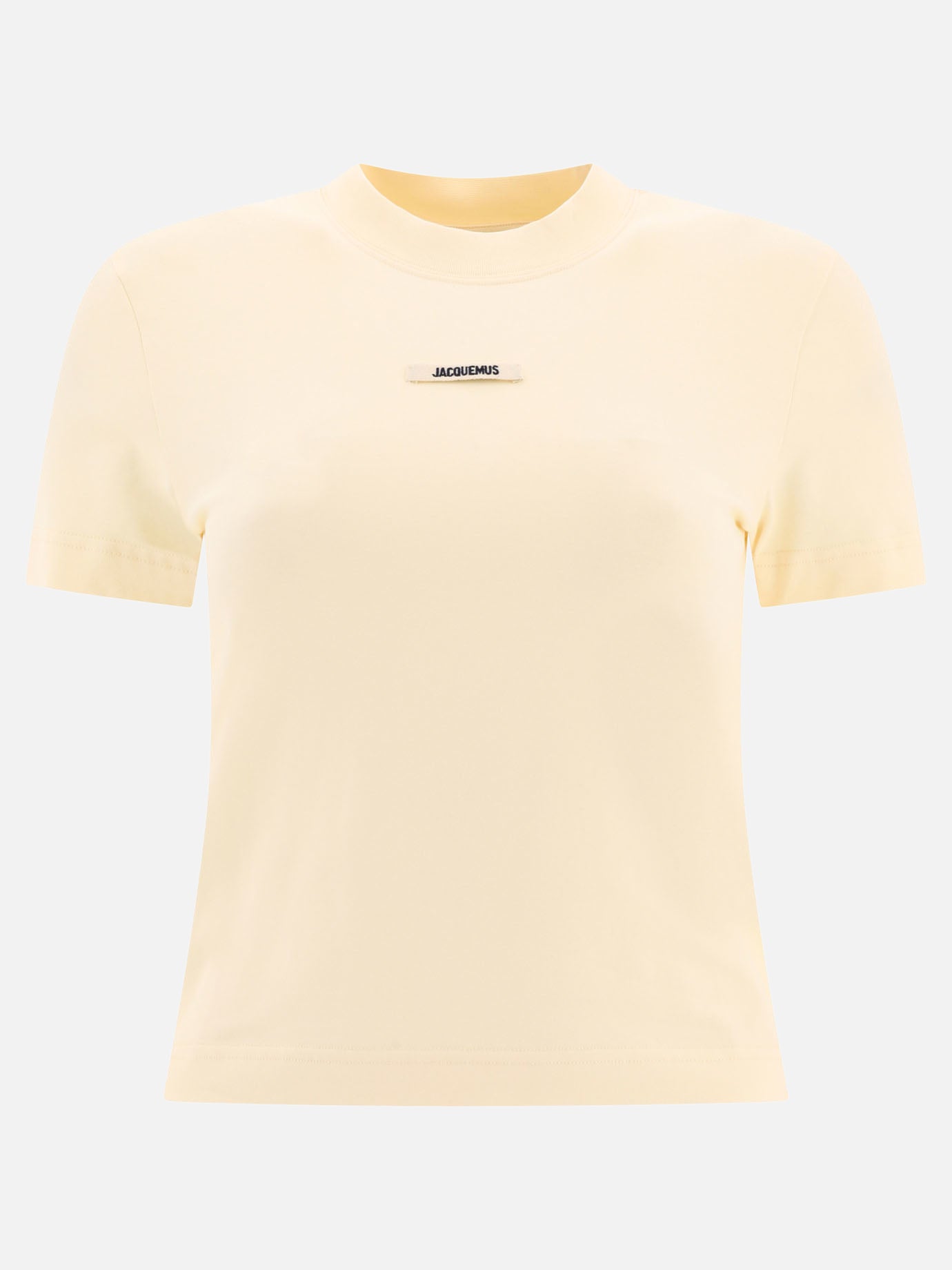 Crewneck t-shirts 100% cotton  Beige - Jacquemus Women | PDP | VIETTI Online Store | thumbnail