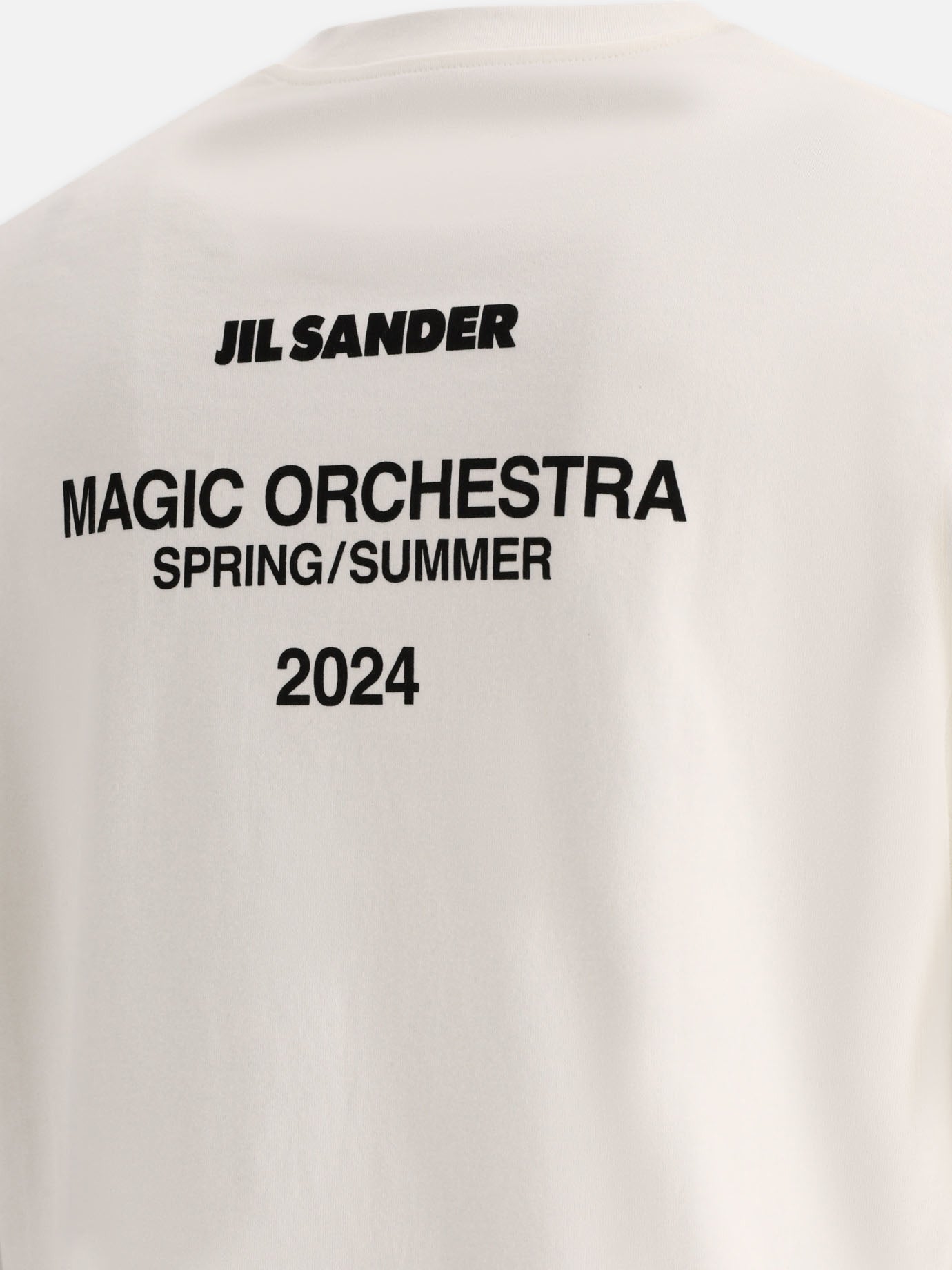 T-shirt girocollo 100% cotton  Bianco - Jil Sander Uomo | PDP | VIETTI Online Store | thumbnail_4