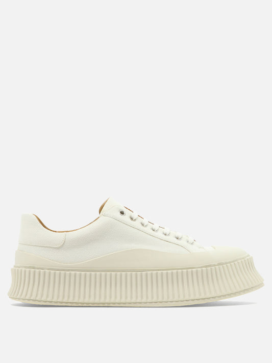 Sneaker basse 80% cotton 20% rubber - 100% rubber  Bianco - Jil Sander Uomo | PLP | VIETTI Online Store 
