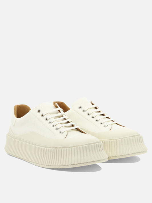 Sneaker basse 80% cotton 20% rubber - 100% rubber  Bianco - Jil Sander Uomo | PLP | VIETTI Online Store | 2
