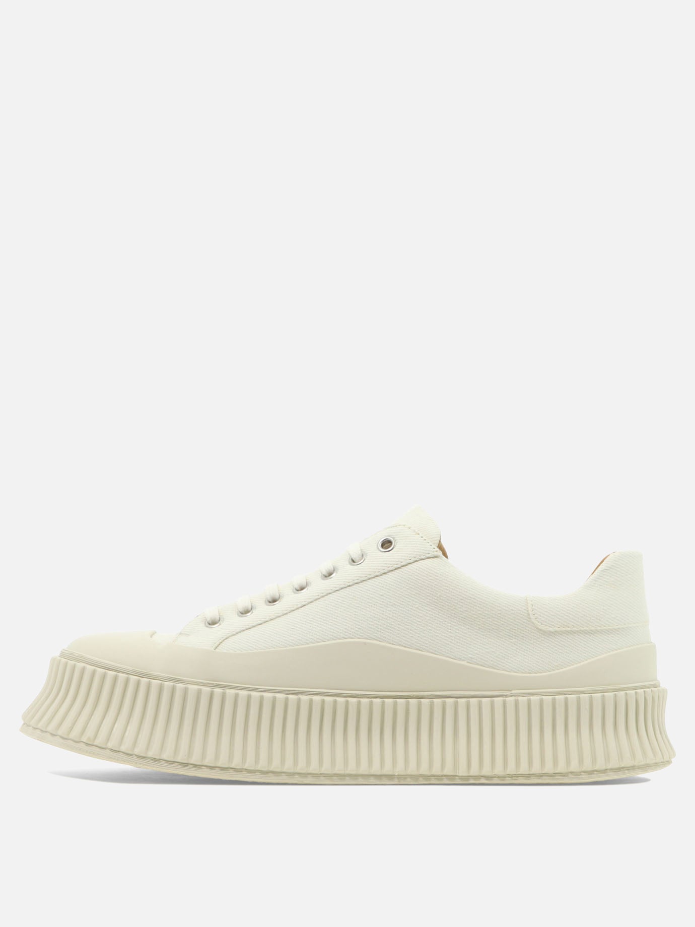 Sneaker basse 80% cotton 20% rubber - 100% rubber  Bianco - Jil Sander Uomo | PDP | VIETTI Online Store | thumbnail_3