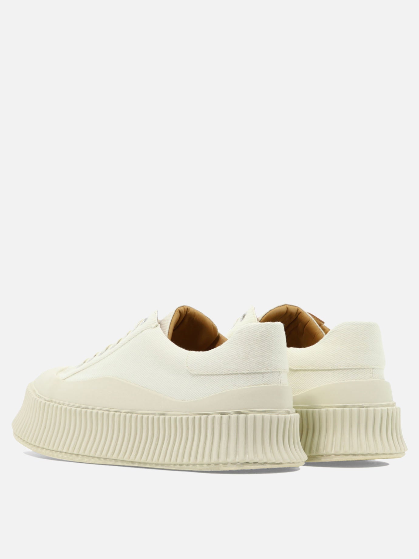 Sneaker basse 80% cotton 20% rubber - 100% rubber  Bianco - Jil Sander Uomo | PDP | VIETTI Online Store | thumbnail_4