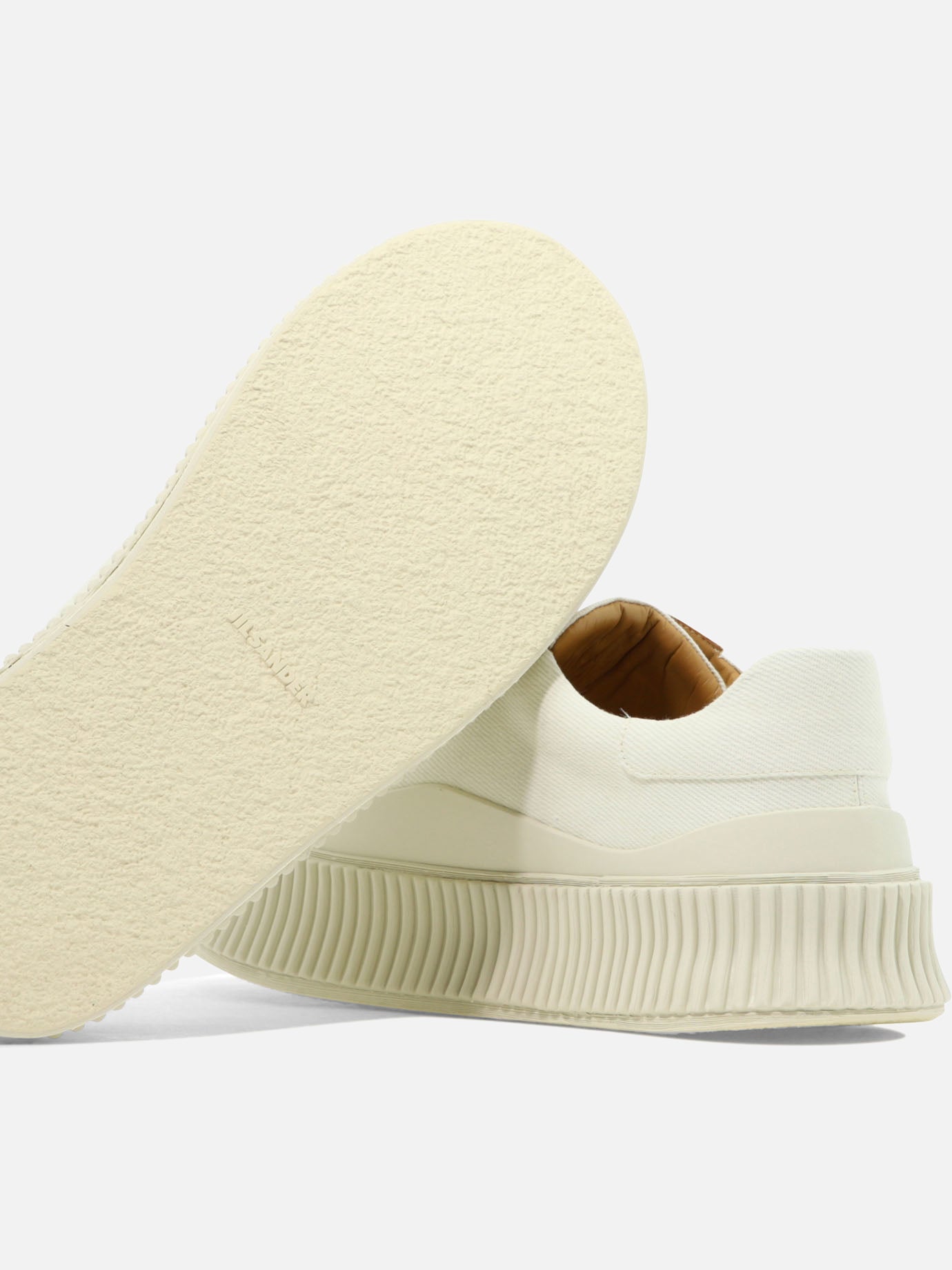 Sneaker basse 80% cotton 20% rubber - 100% rubber  Bianco - Jil Sander Uomo | PDP | VIETTI Online Store | Zoom-Modal_5
