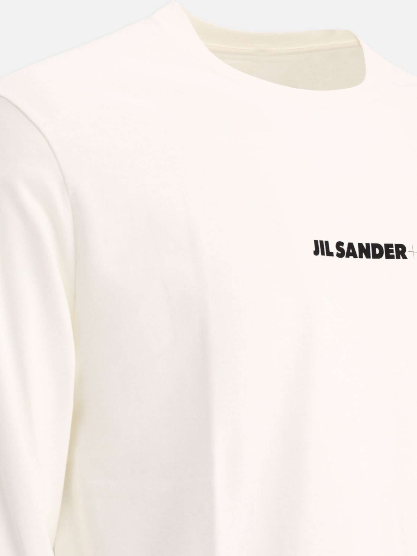 T-shirt girocollo 100% cotton  Bianco - Jil Sander Uomo | PDP | VIETTI Online Store | thumbnail_4