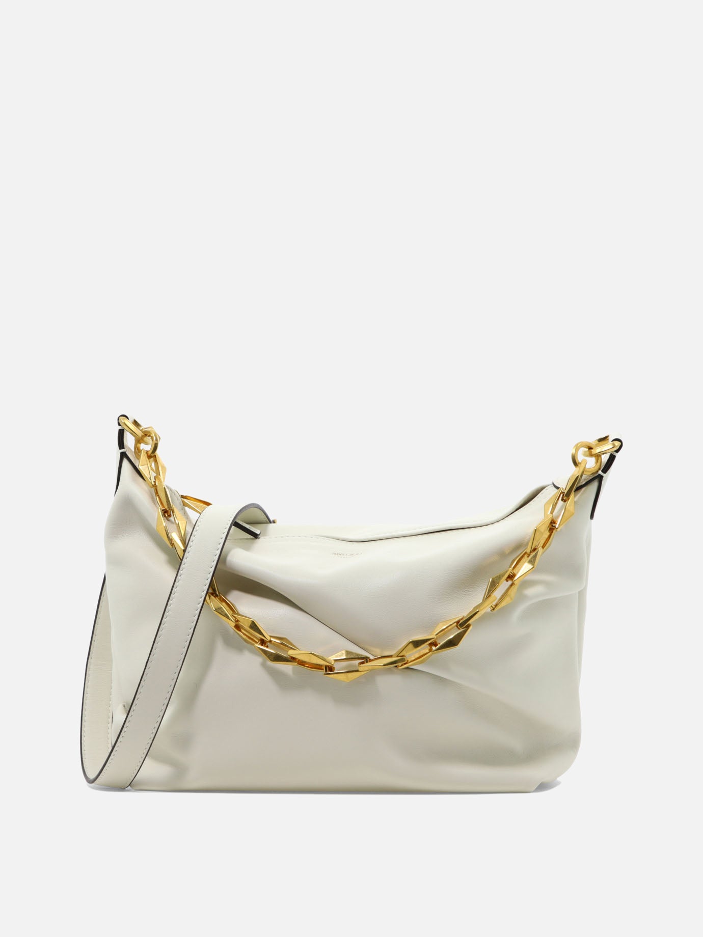 Jimmy Choo &quot;Diamond Soft Hobo&quot; shoulder bag 19088463_UNI White thumbnail_1