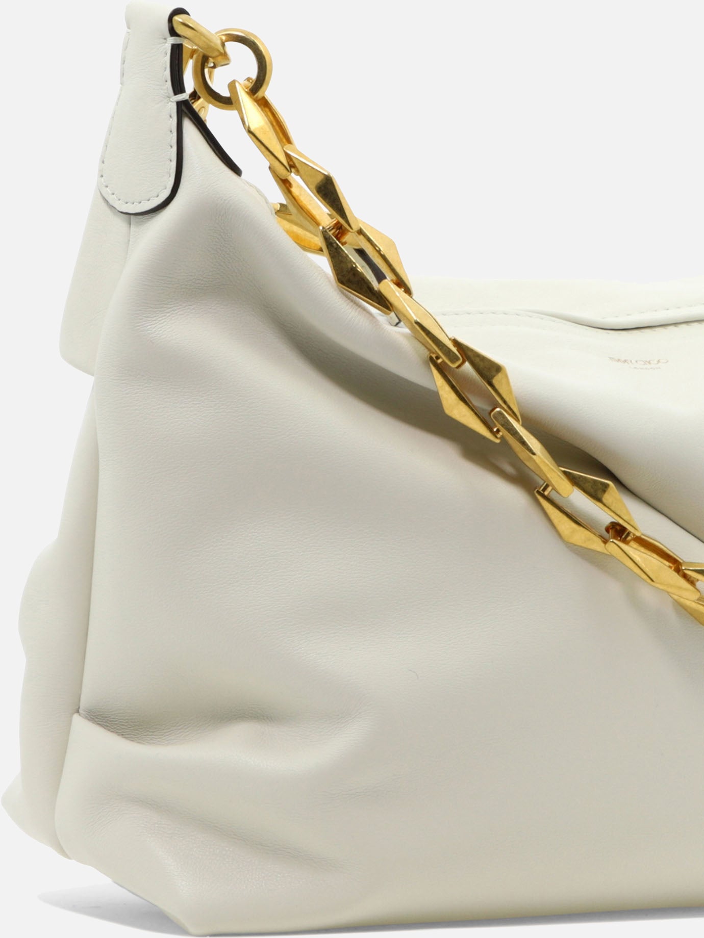 Jimmy Choo &quot;Diamond Soft Hobo&quot; shoulder bag 19088463_UNI White thumbnail_4
