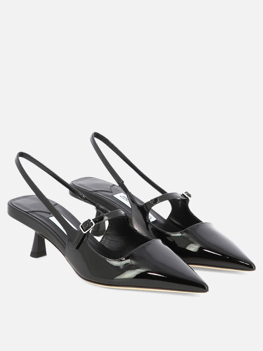 Slingback 100% patent leather - 100% leather  Nero - Jimmy Choo Donna | PLP | VIETTI Online Store | 2
