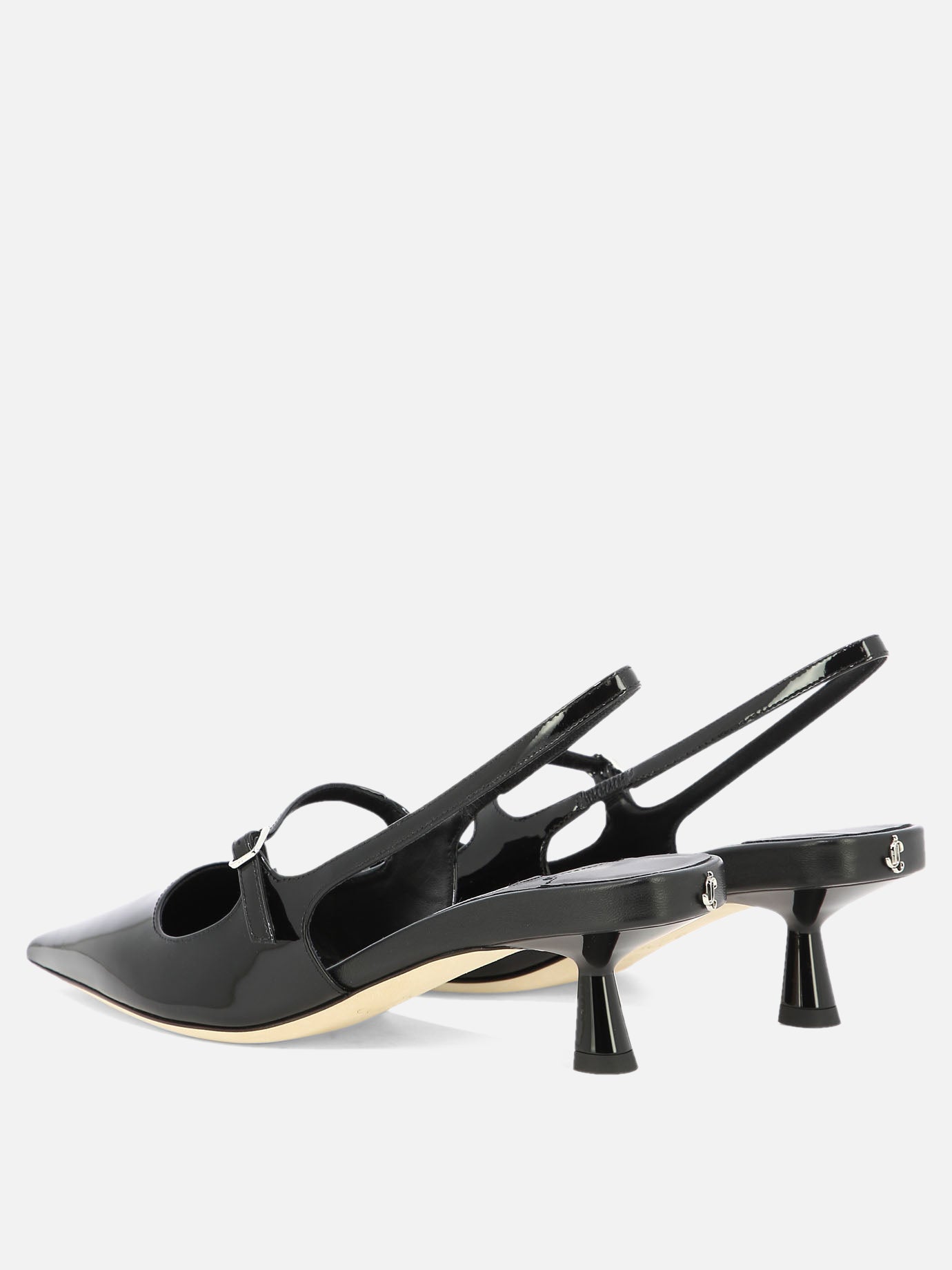 Slingback 100% patent leather - 100% leather  Nero - Jimmy Choo Donna | PDP | VIETTI Online Store | Zoom-Modal_4
