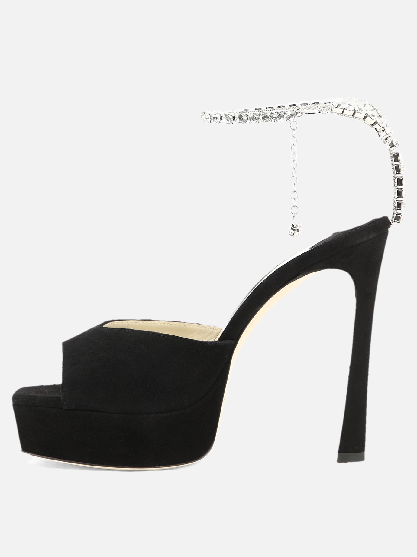 Sandali con tacco 100% leather - 100% leather  Nero - Jimmy Choo Donna | PDP | VIETTI Online Store | thumbnail_3