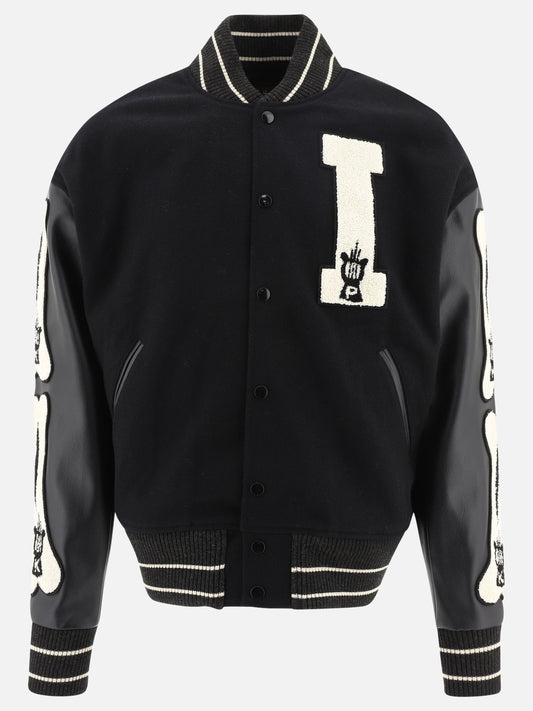Bomber Solid colour  Nero - KAPITAL Uomo | PLP | VIETTI Online Store 
