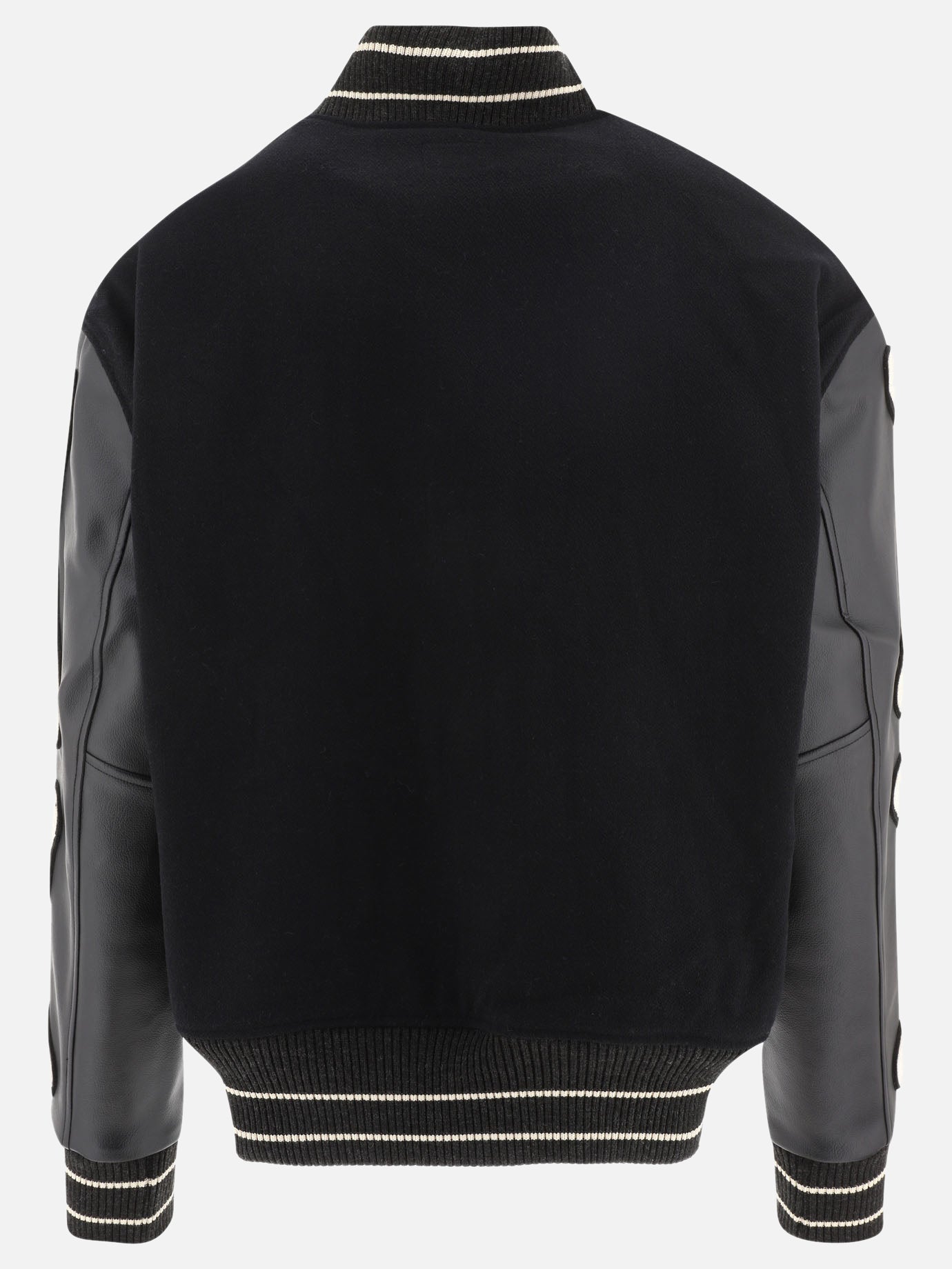 Bomber Solid colour  Nero - KAPITAL Uomo | PDP | VIETTI Online Store | thumbnail_2