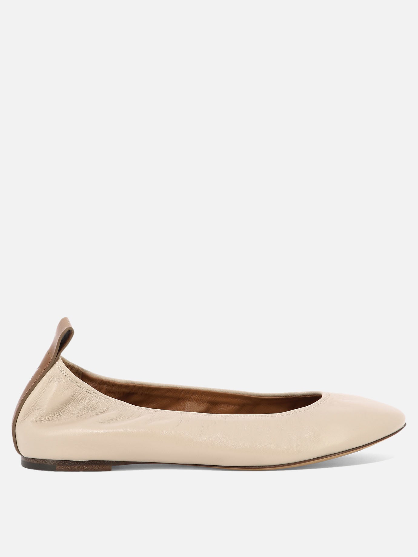 Ballerine classiche 100% leather - 100% leather  Beige - Lanvin Donna | PDP | VIETTI Online Store | Zoom-Modal
