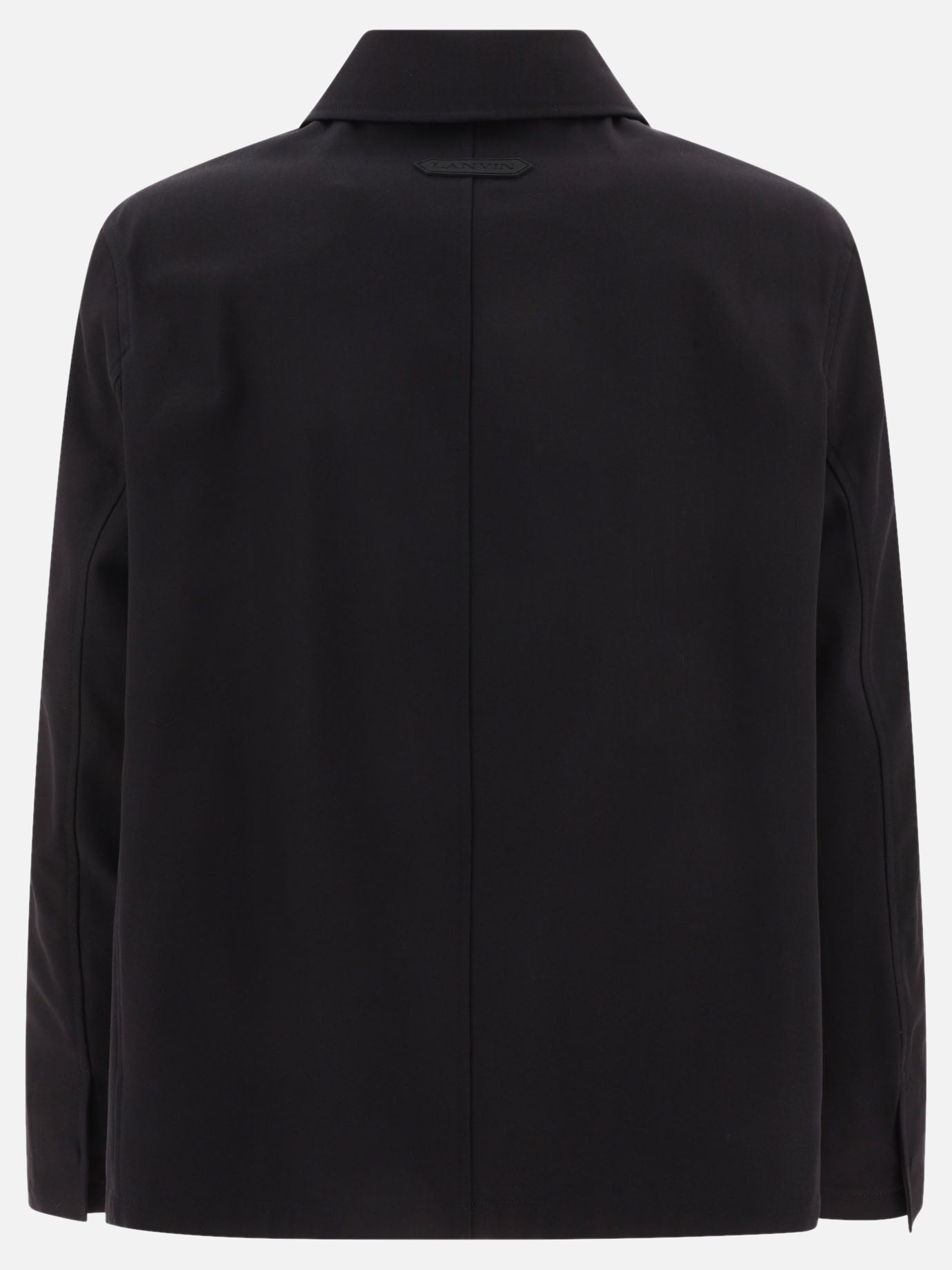 Giacche overshirt 60% cotton - 40% polyester  Nero - Lanvin Uomo | PDP | VIETTI Online Store | thumbnail_2