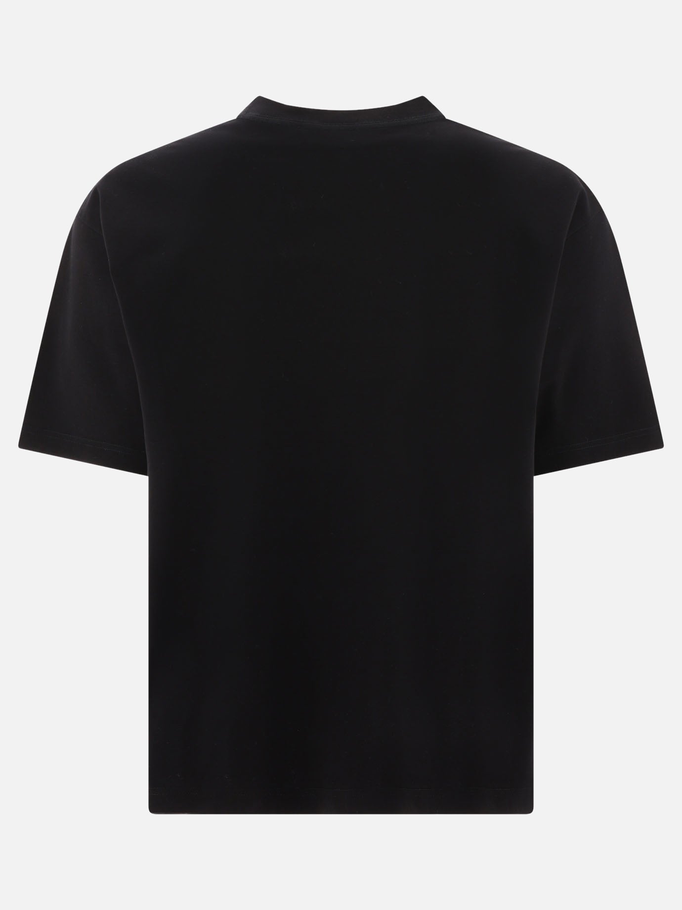 T-shirt girocollo 100% cotton  Nero - Lanvin Uomo | PDP | VIETTI Online Store | thumbnail_2
