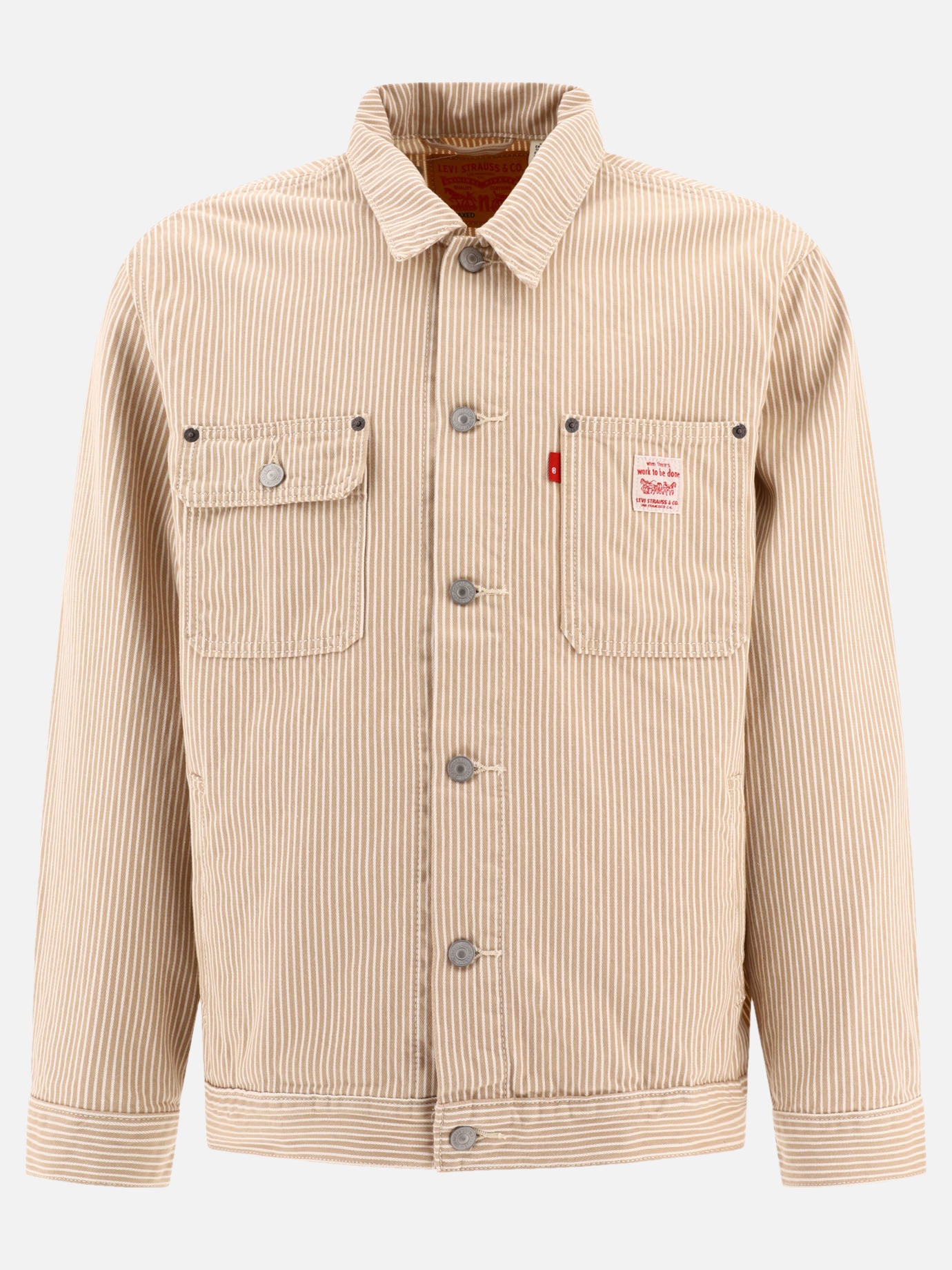Giacche overshirt 100% cotton  Beige - Levi&#39;s Uomo | PDP | VIETTI Online Store | thumbnail