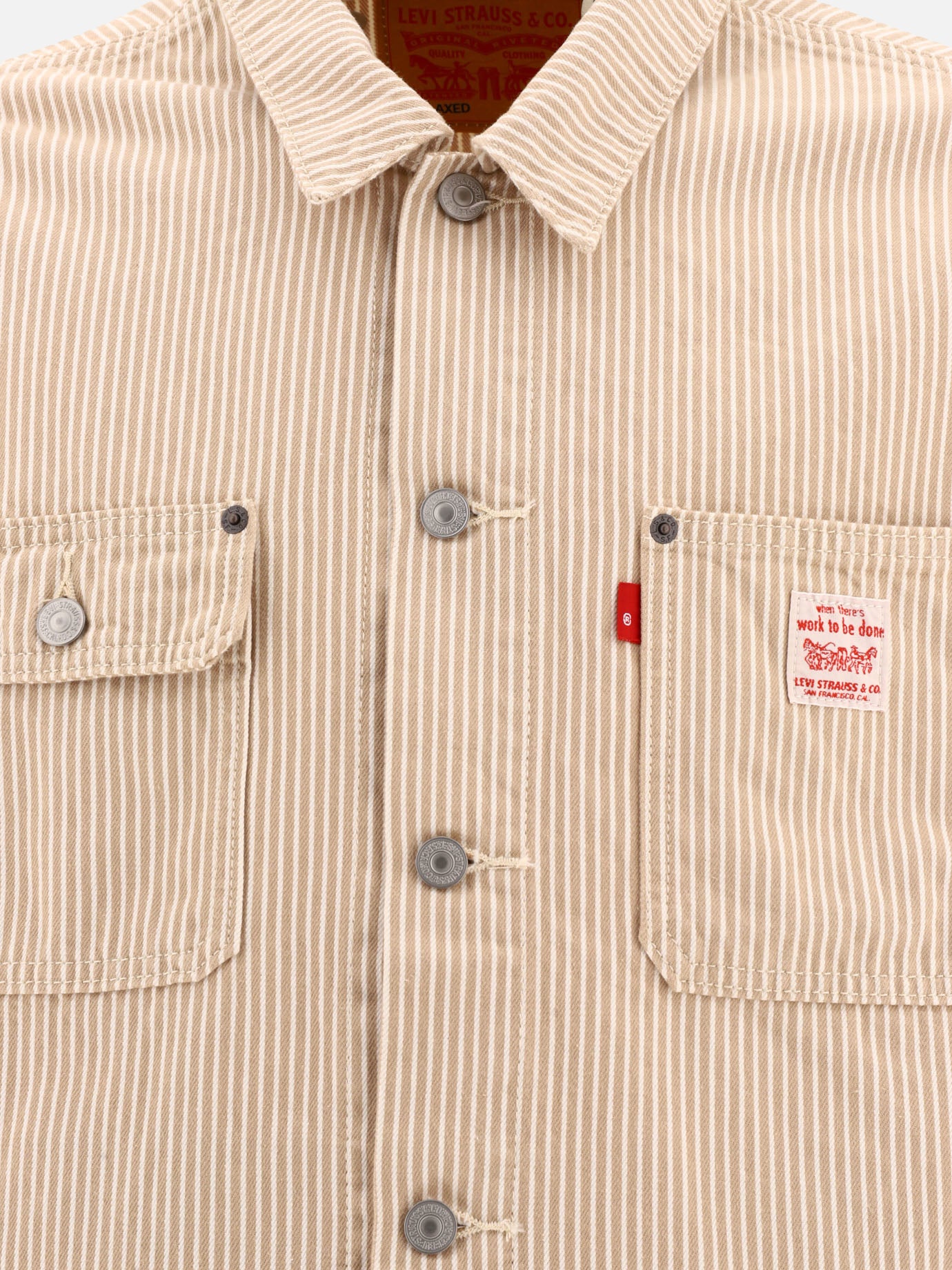 Giacche overshirt 100% cotton  Beige - Levi&#39;s Uomo | PDP | VIETTI Online Store | thumbnail_3