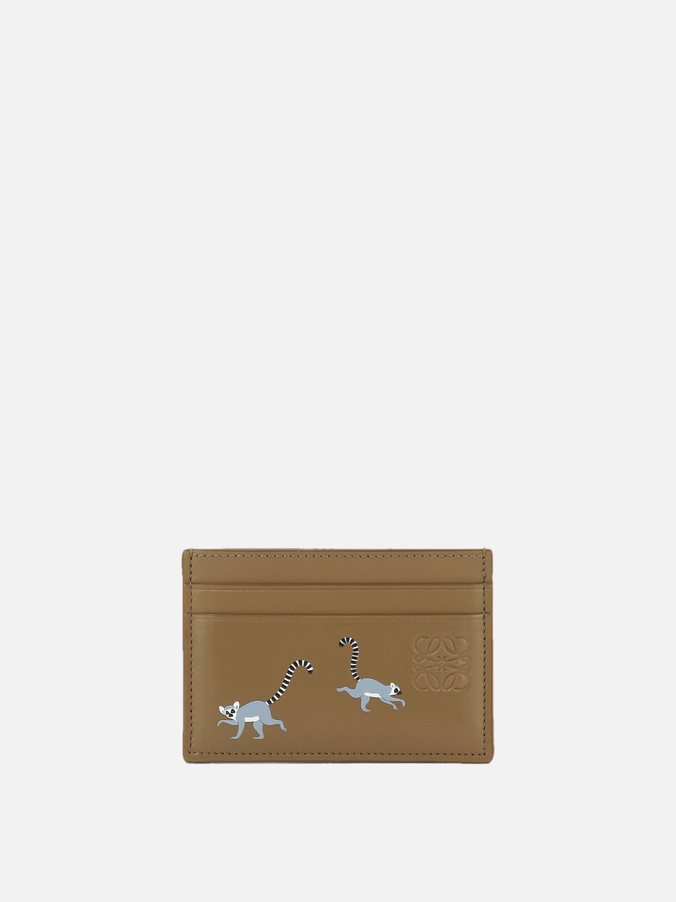 Portacarte 100% leather  Marrone - Loewe Donna | PDP | VIETTI Online Store | thumbnail