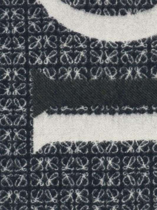 Sciarpe con frange 90% wool 10% cashmere  Blu - Loewe Uomo | PLP | VIETTI Online Store | 2
