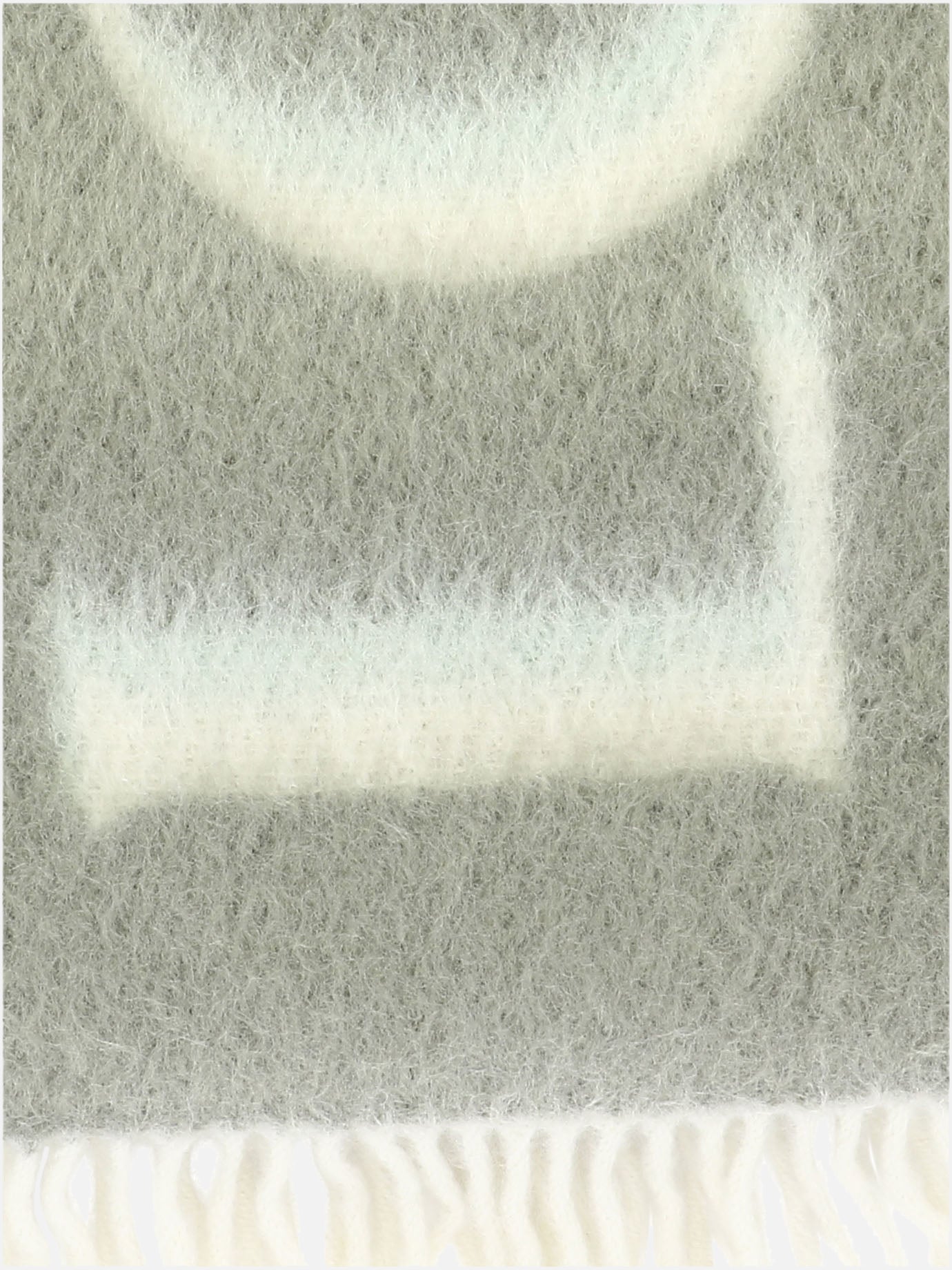 Sciarpe con frange 46% wool 45% mohair 5% leather 3% polyamide  Verde - Loewe Donna | PDP | VIETTI Online Store | Zoom-Modal_2
