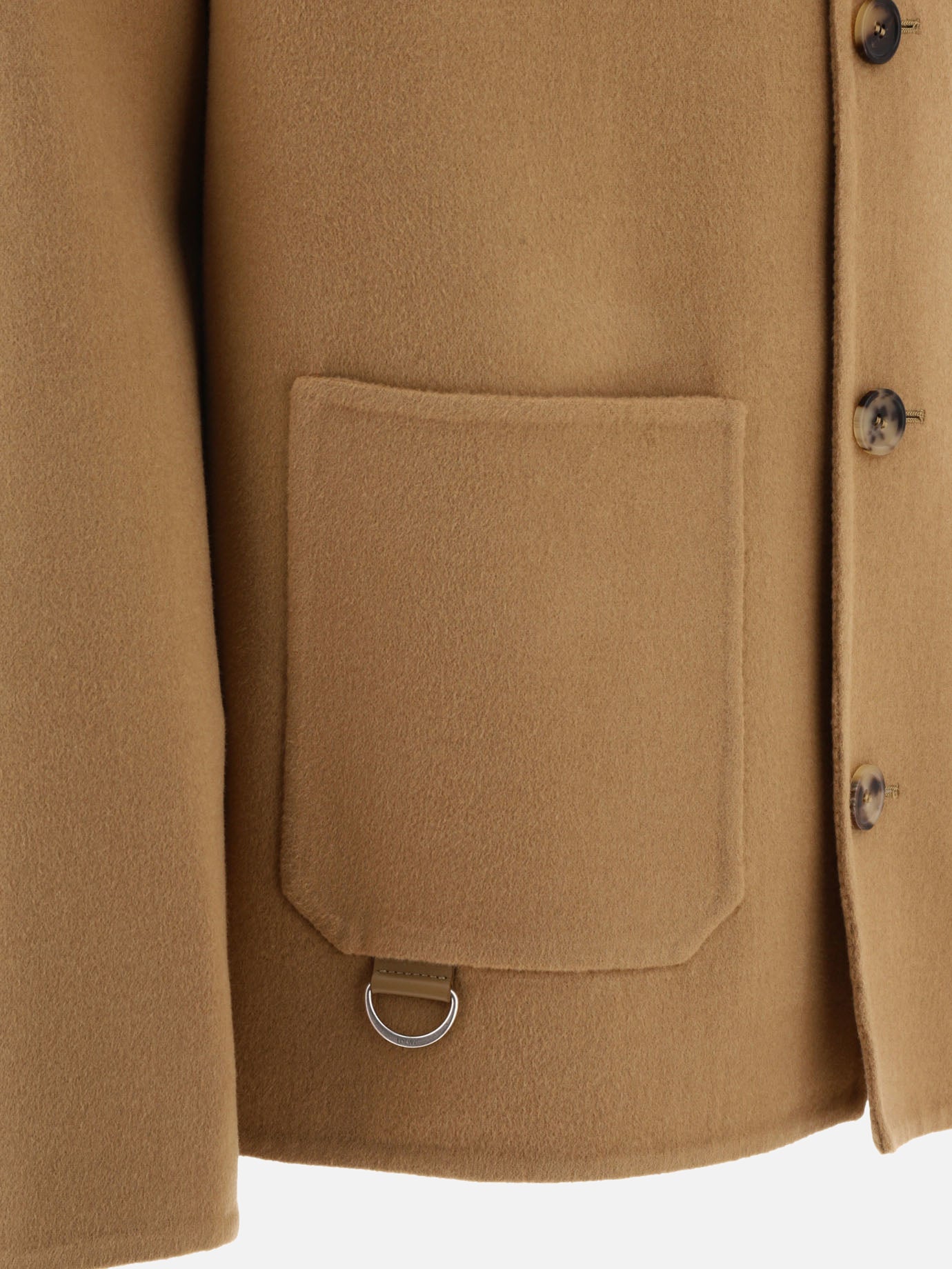 Cappotti corti 72% wool 18% cashmere 10% leather  Beige - Loewe Uomo | PDP | VIETTI Online Store | thumbnail_4